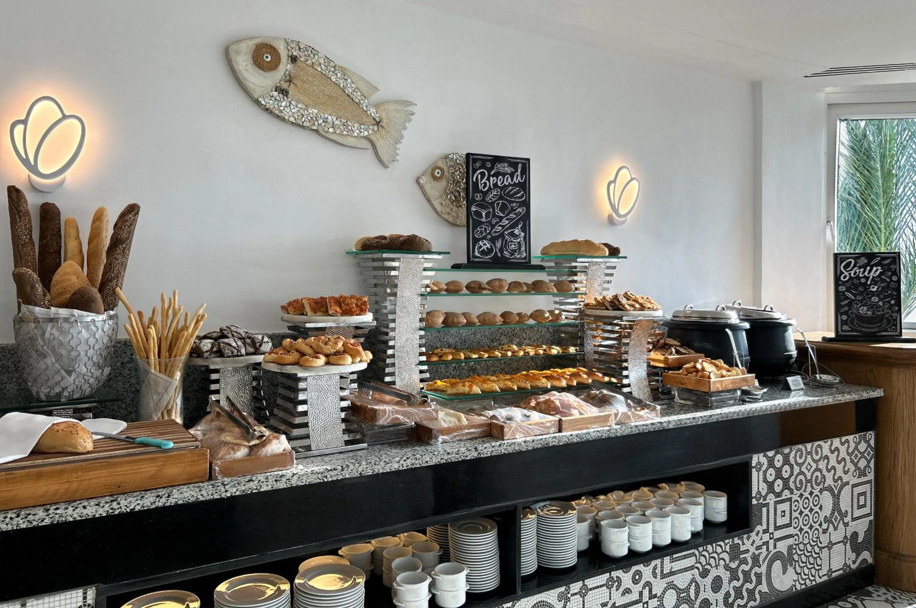 Food and drinks in Borg El Arab Beach Resort