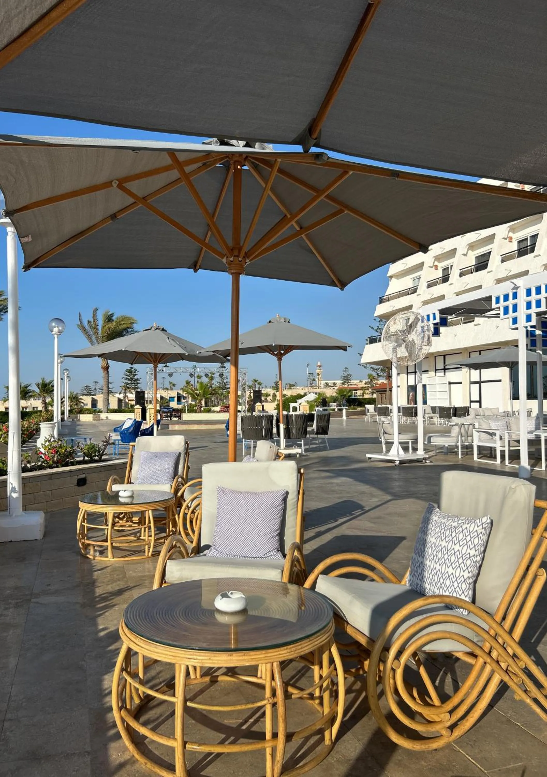 Day in Borg El Arab Beach Resort