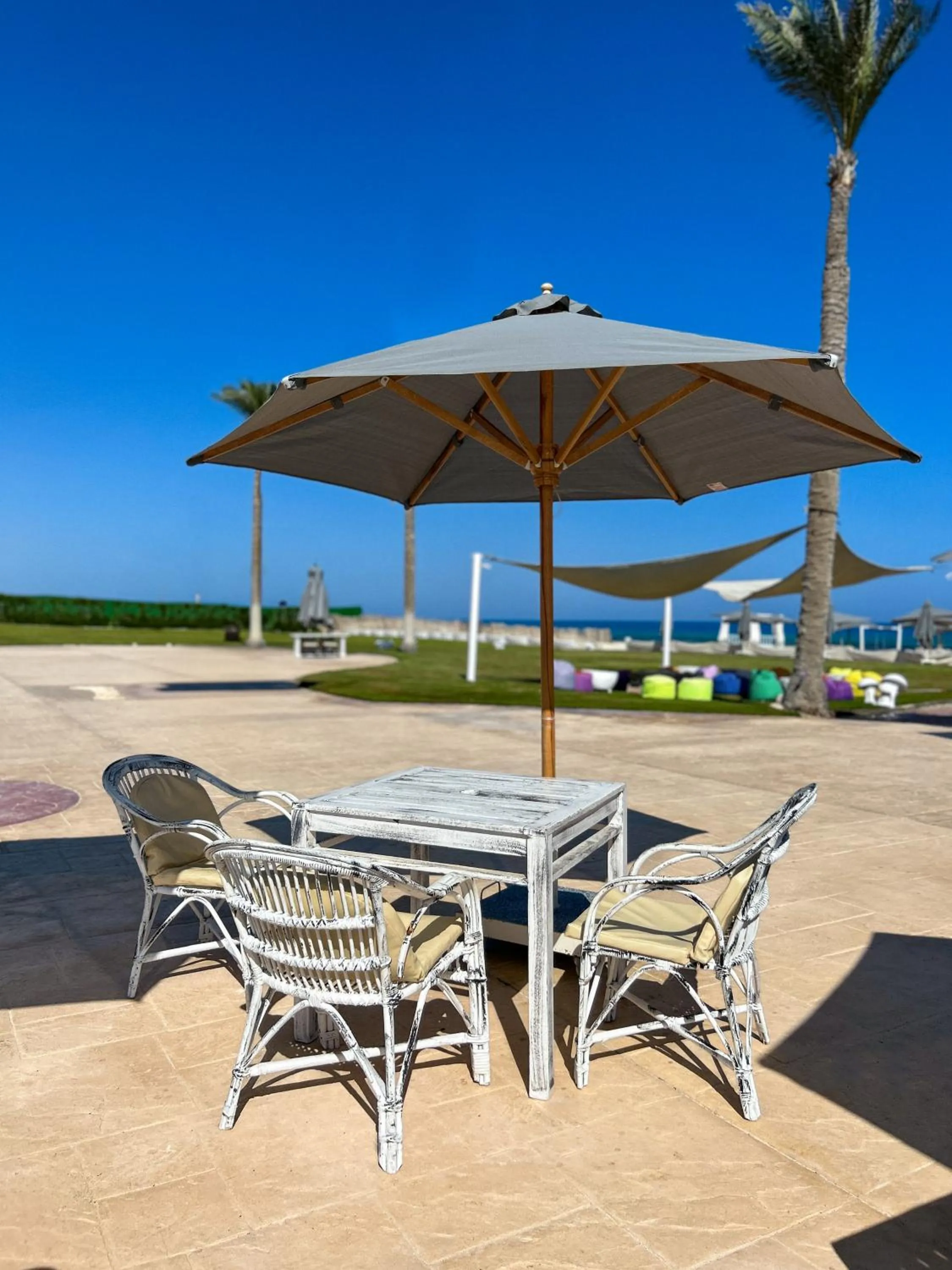 Dining area in Borg El Arab Beach Resort
