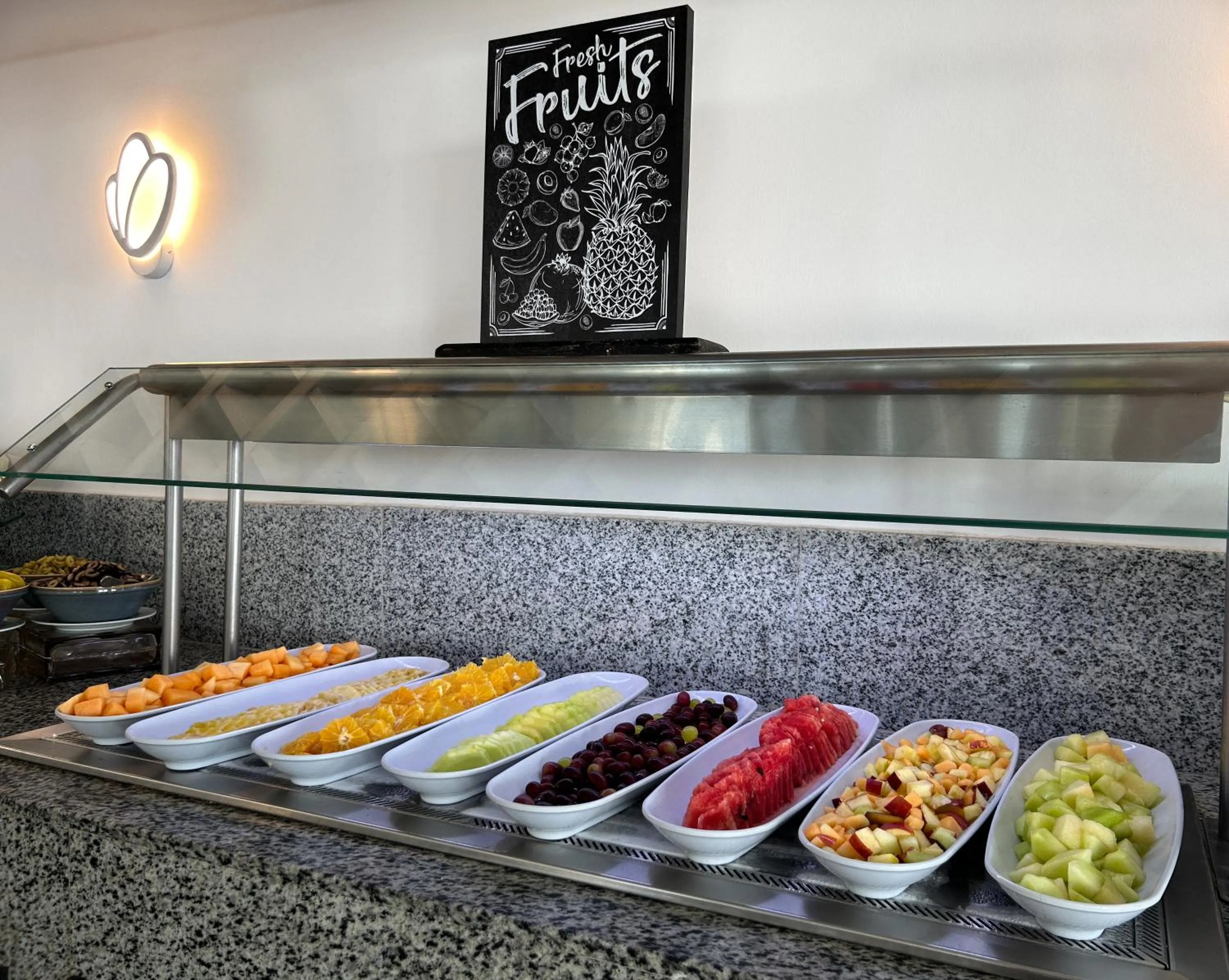 Food and drinks in Borg El Arab Beach Resort