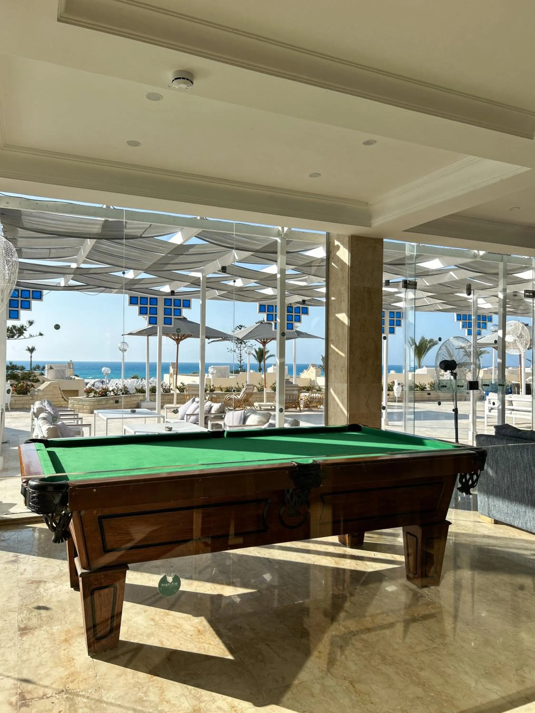 Billiard in Borg El Arab Beach Resort