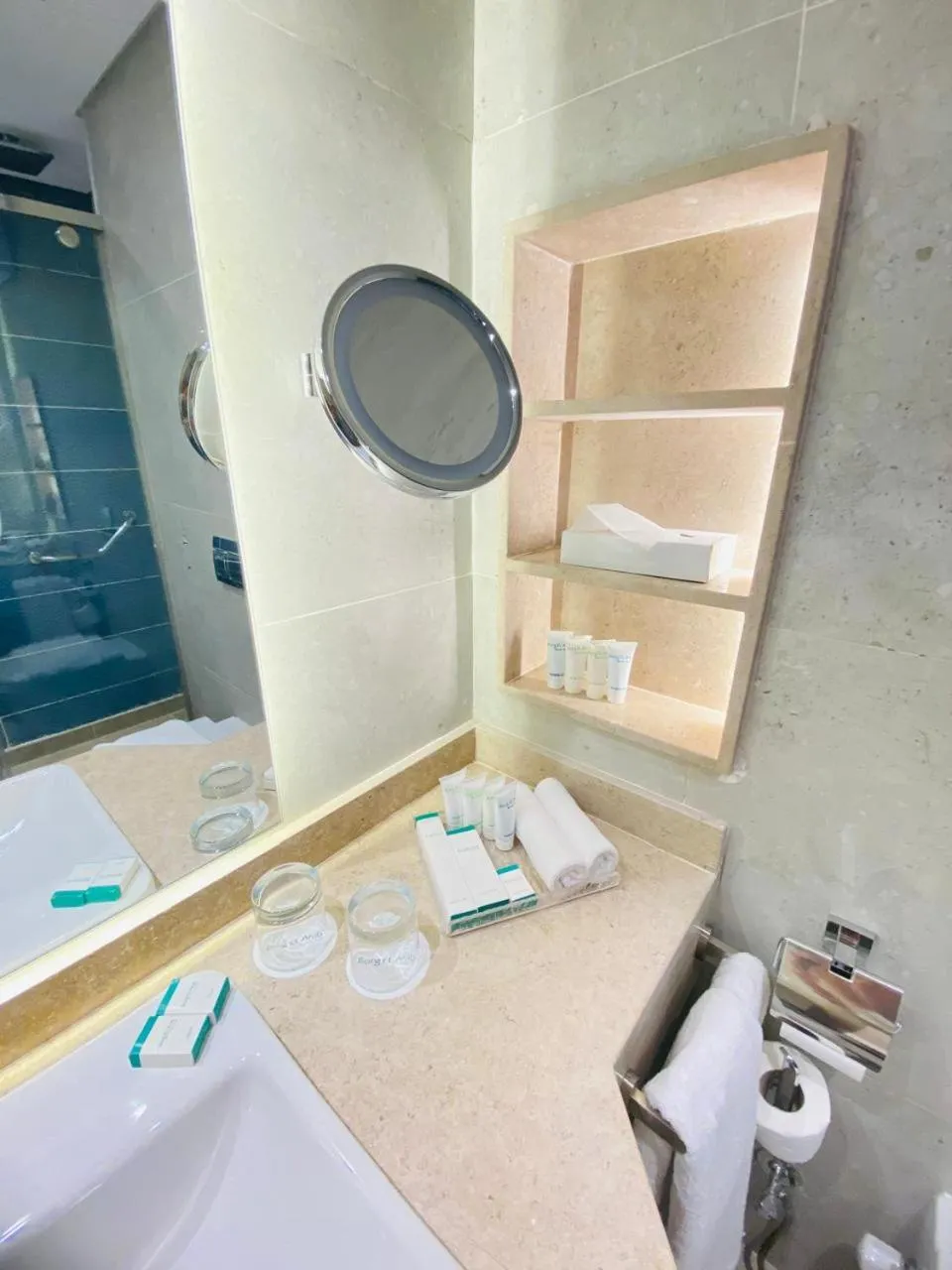 Shower in Borg El Arab Beach Resort