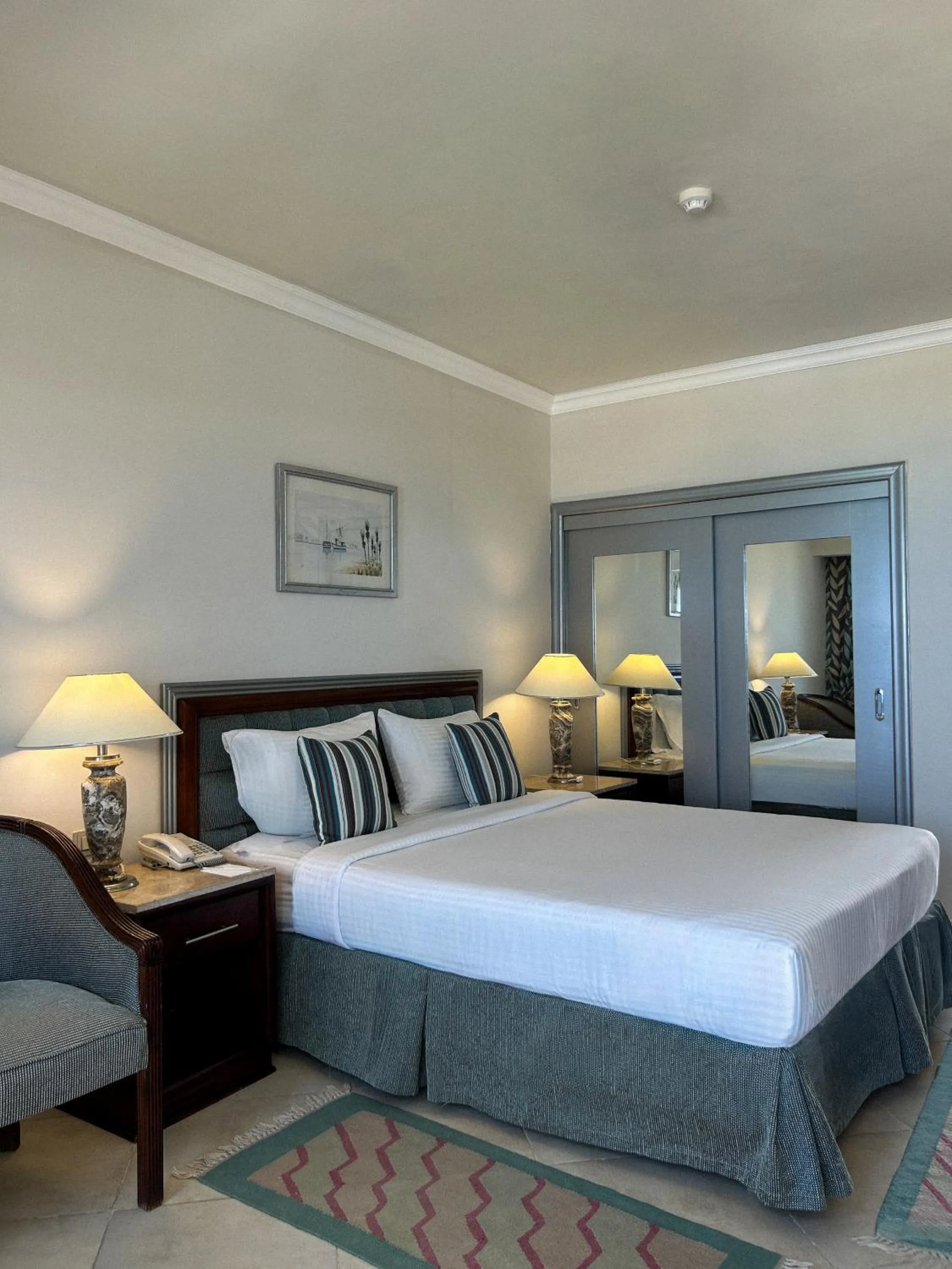 Bed in Borg El Arab Beach Resort