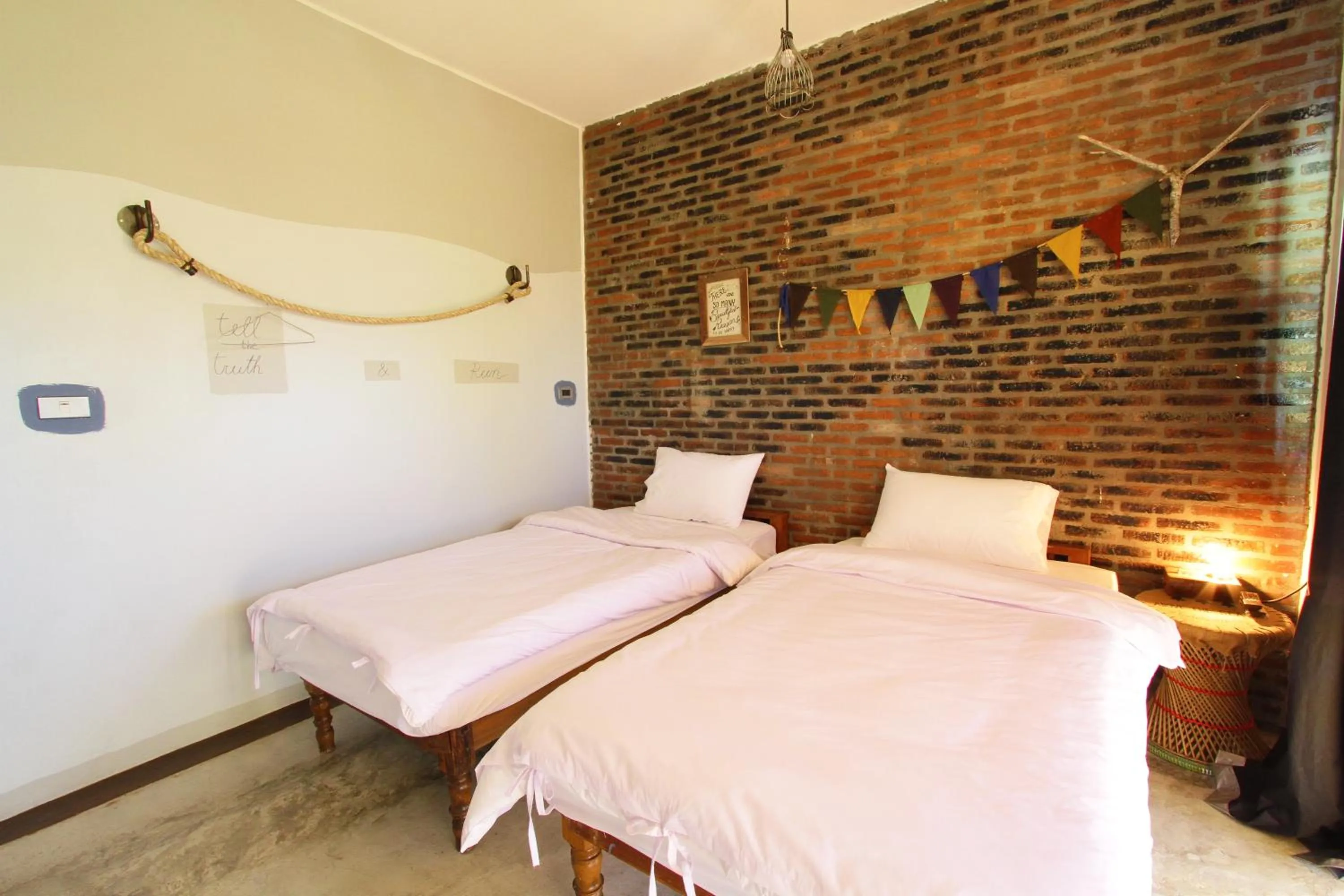 Bedroom, Bed in Above The Sea Maesariang