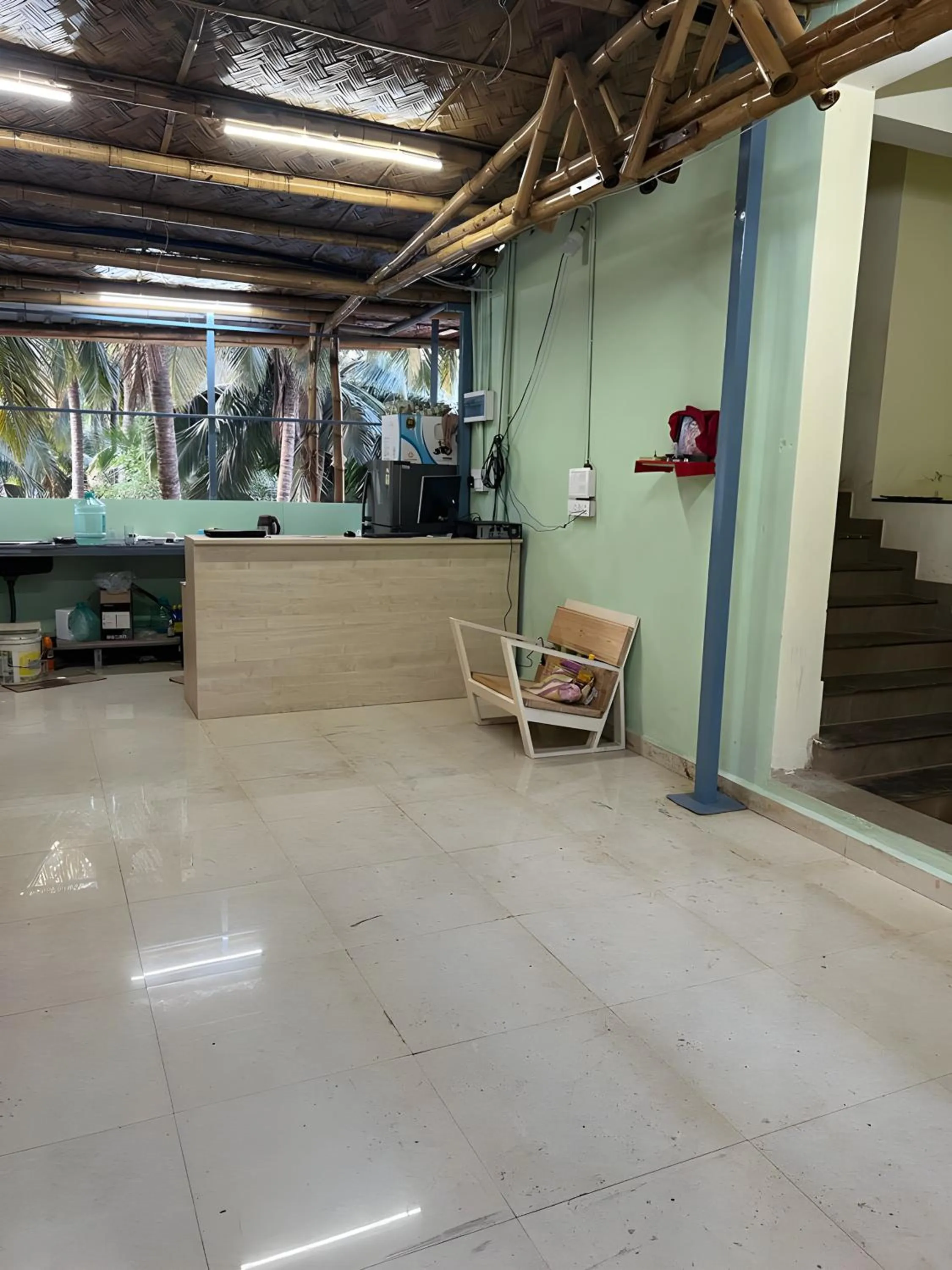 Lobby or reception in Jeet hostel and Stay Rooms