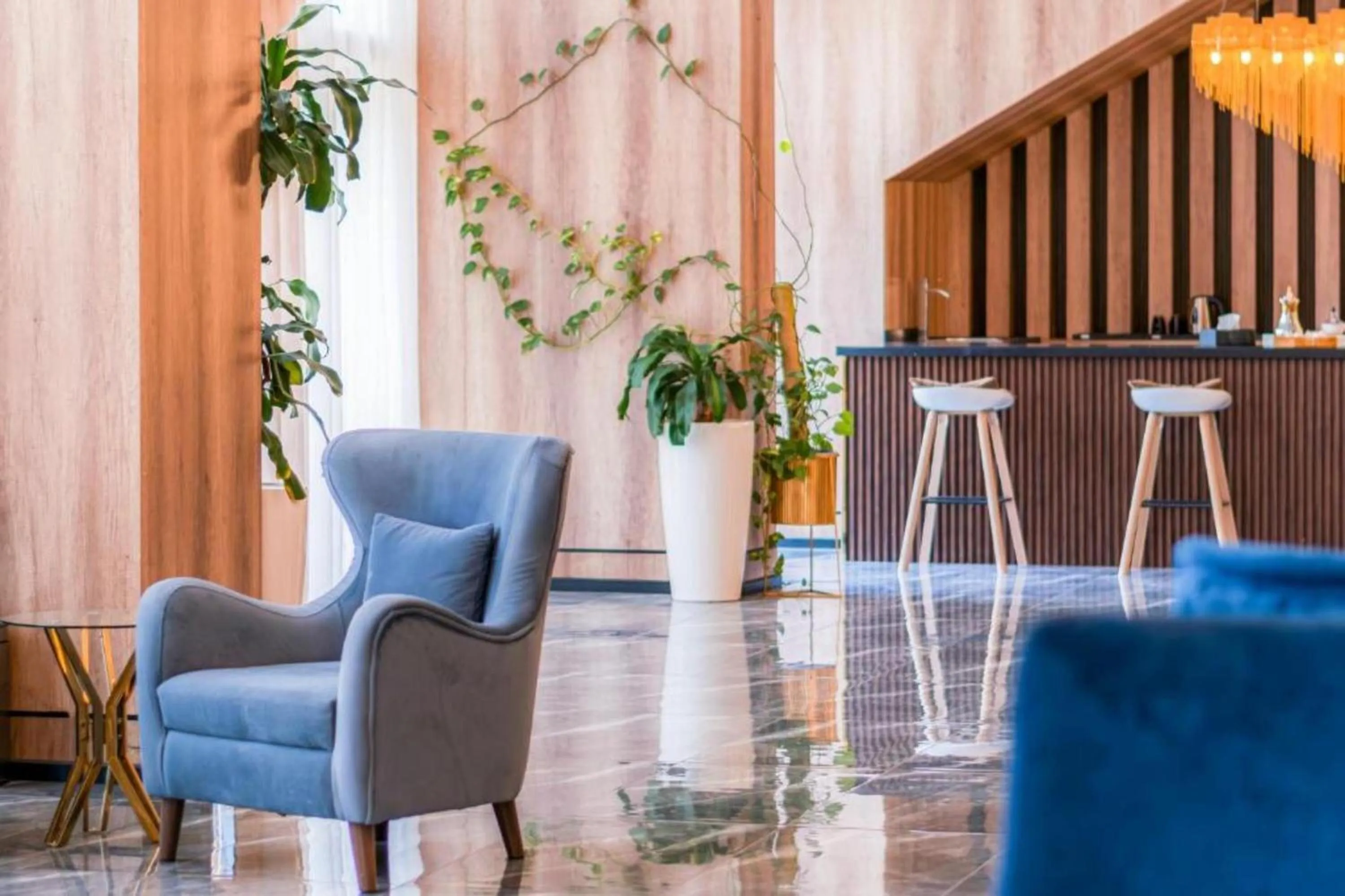 Seating area in Palette Luxury MAS Hotel