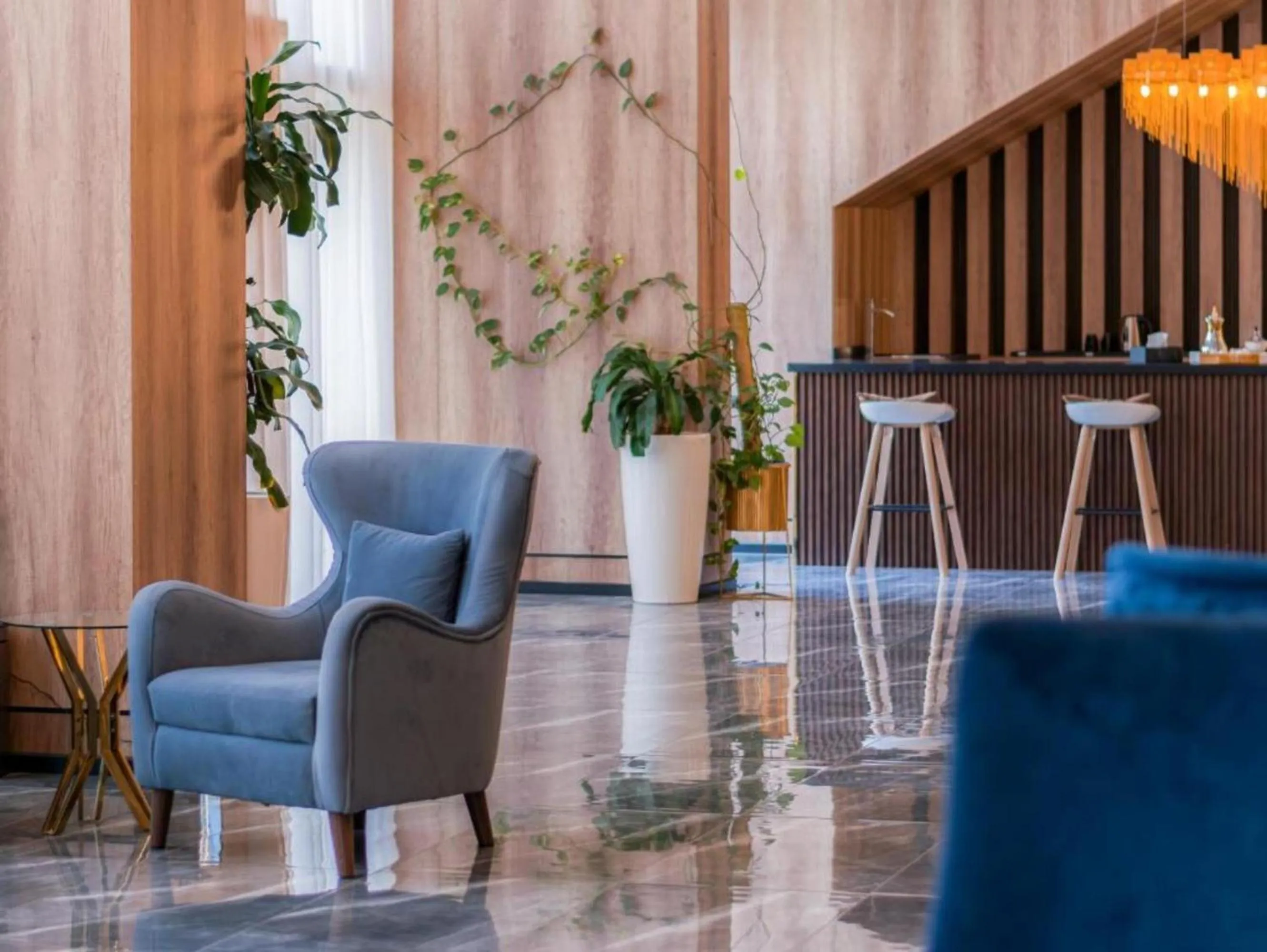 Seating area in Palette Luxury MAS Hotel