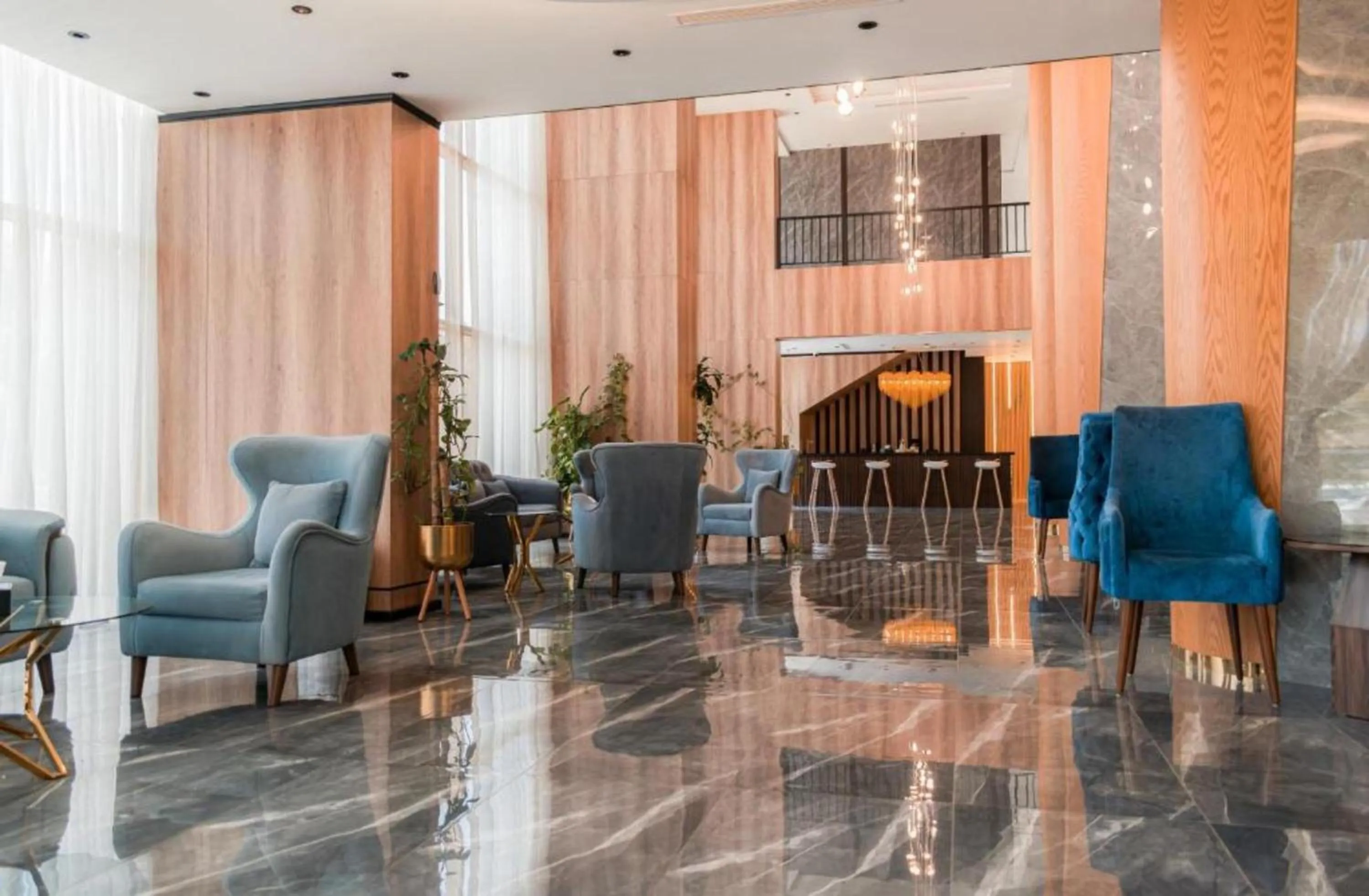 Seating area in Palette Luxury MAS Hotel