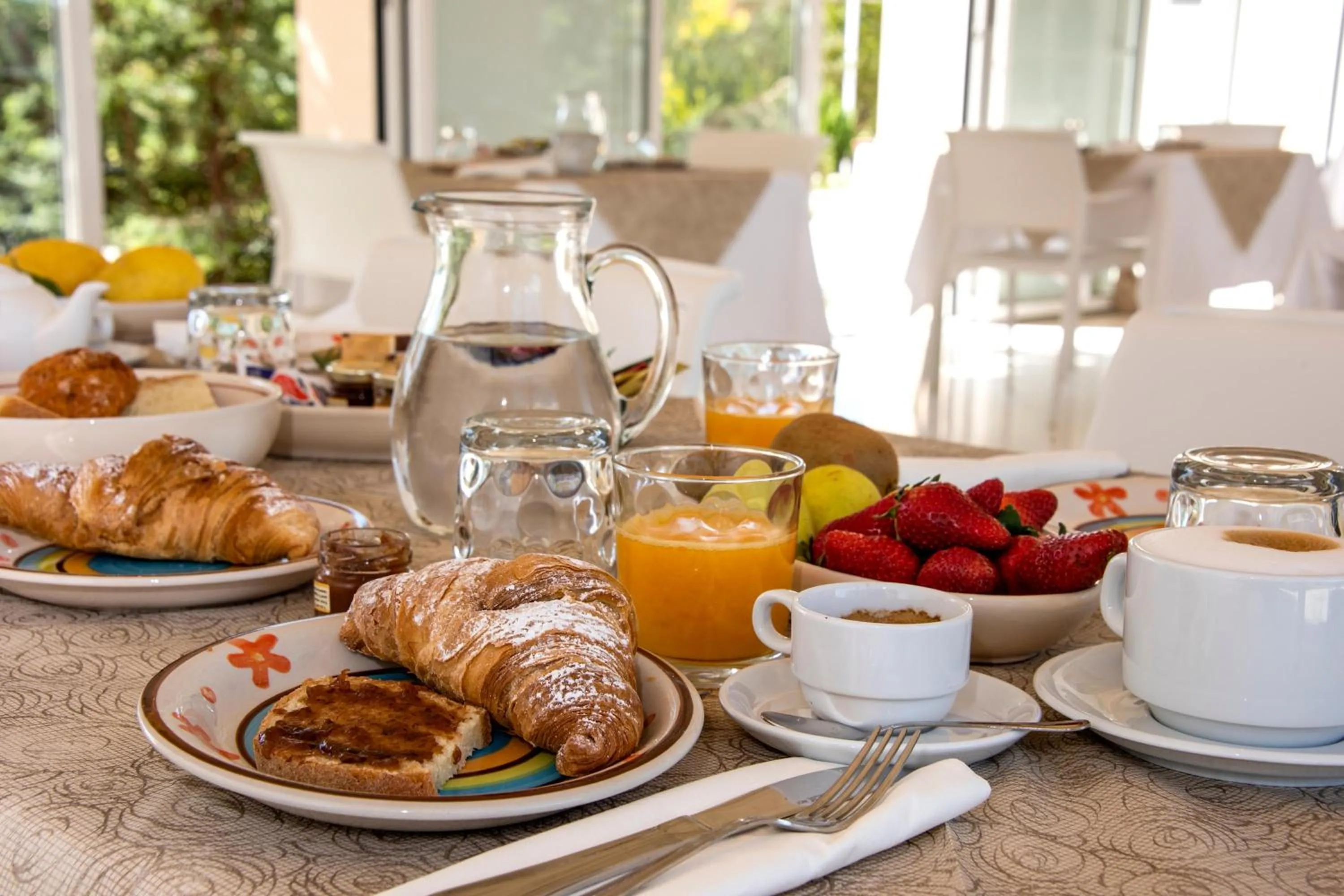 Italian breakfast in Masseria Agriturismo Faresalento
