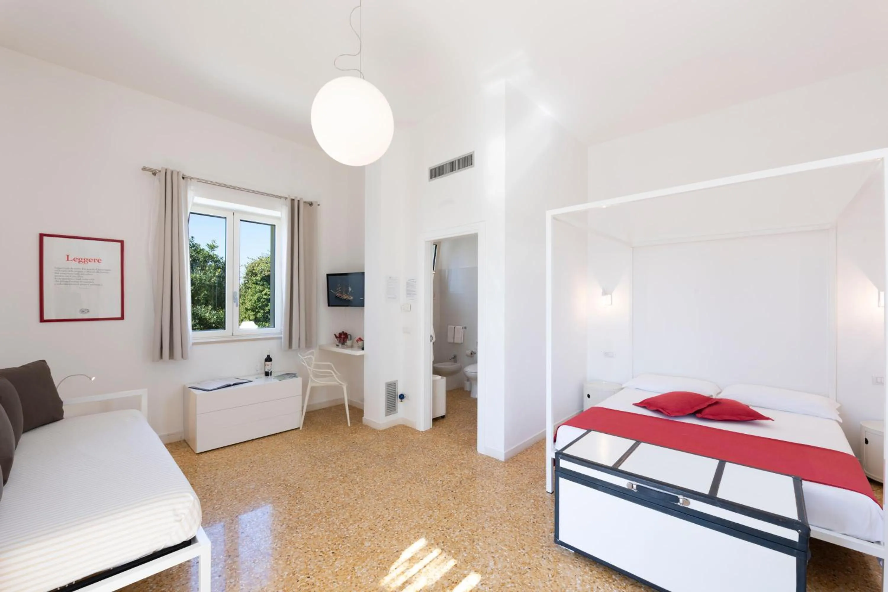 Bed in Masseria Agriturismo Faresalento