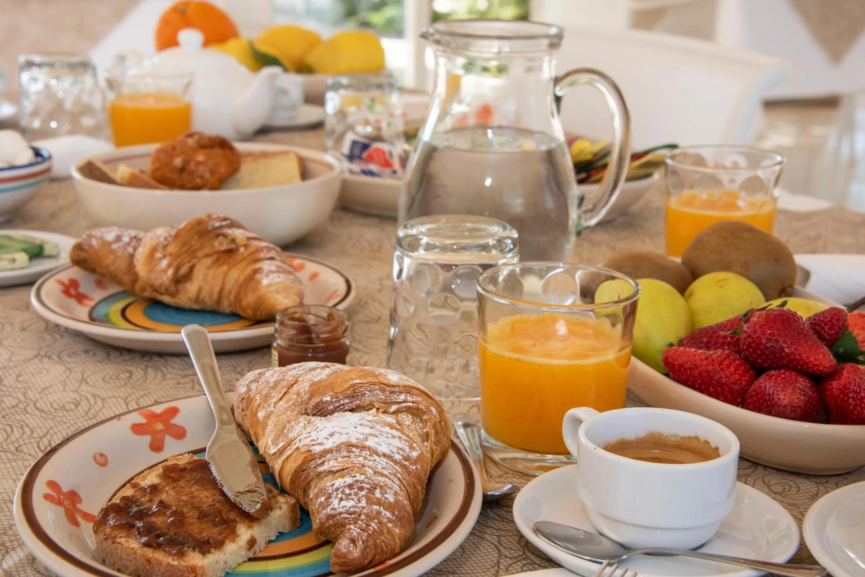 Italian breakfast in Masseria Agriturismo Faresalento