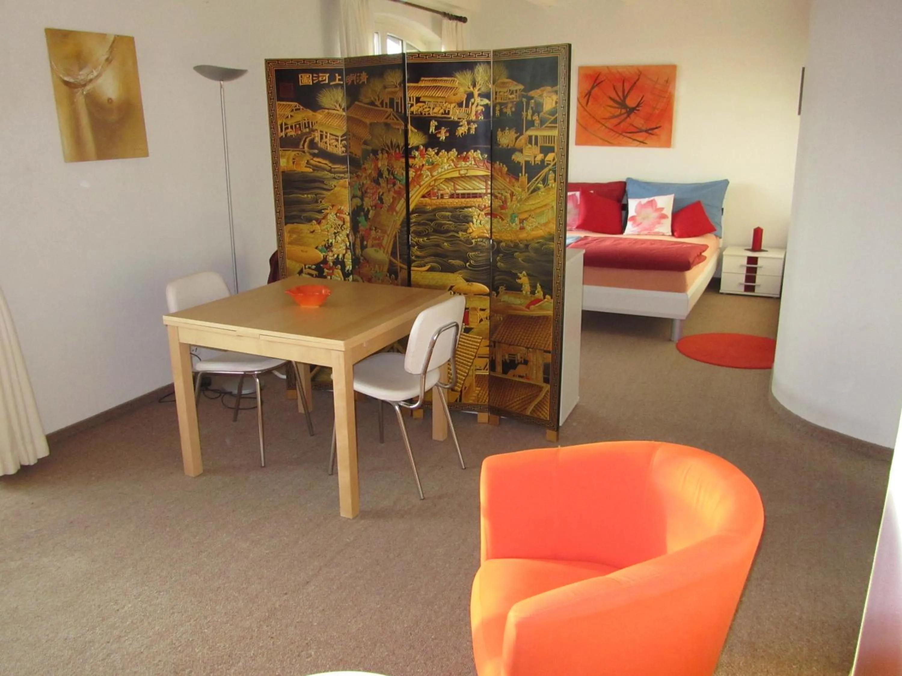 Photo of the whole room, Bed in B&B Pension Marina