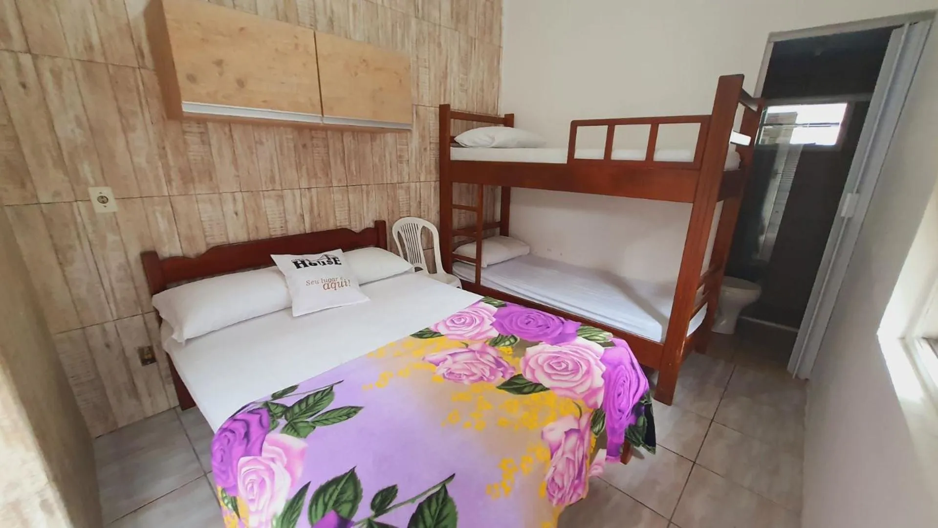 Bed in Open House Canasvieiras - OH HOTÉIS