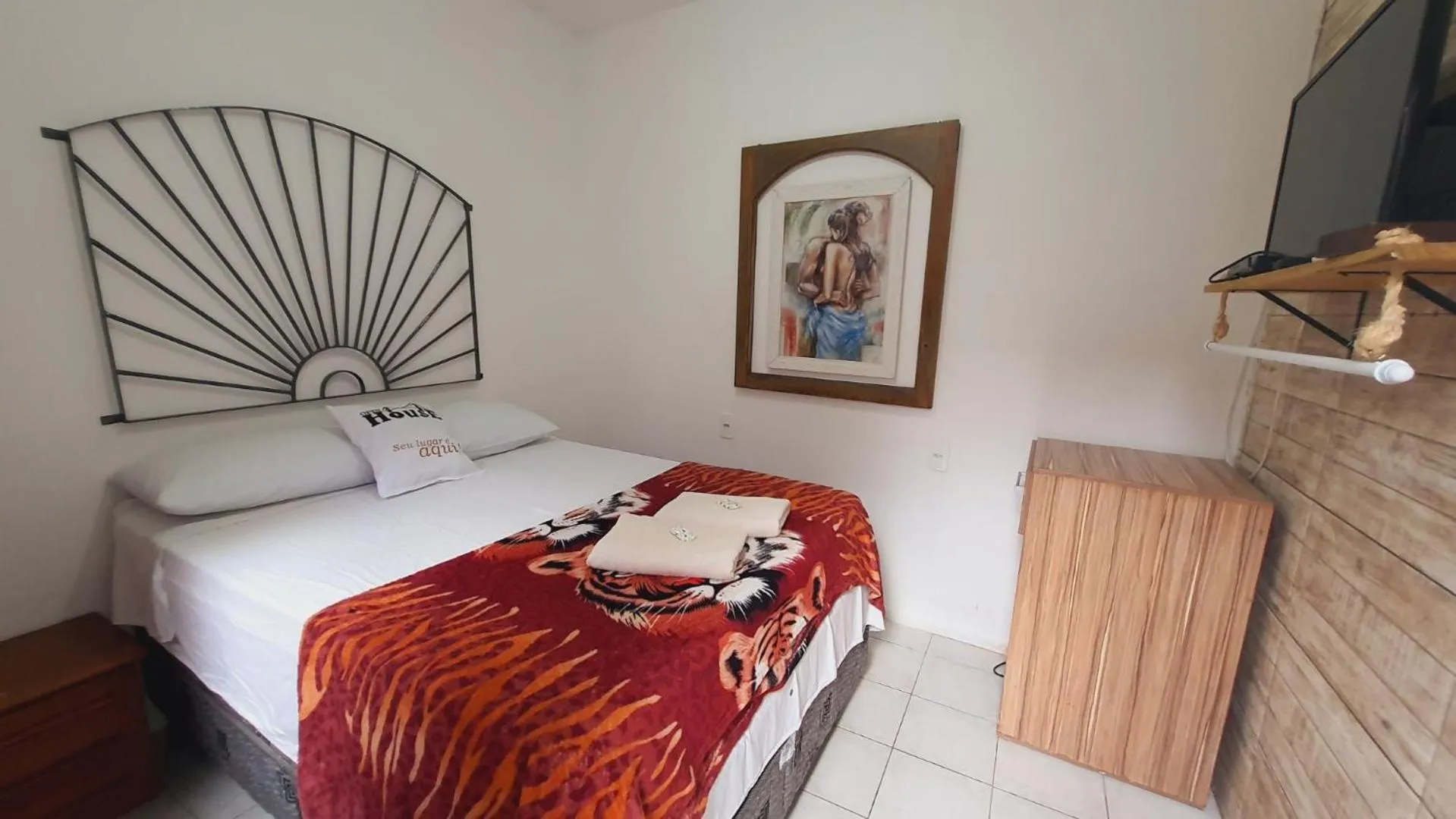 Bed in Open House Canasvieiras - OH HOTÉIS