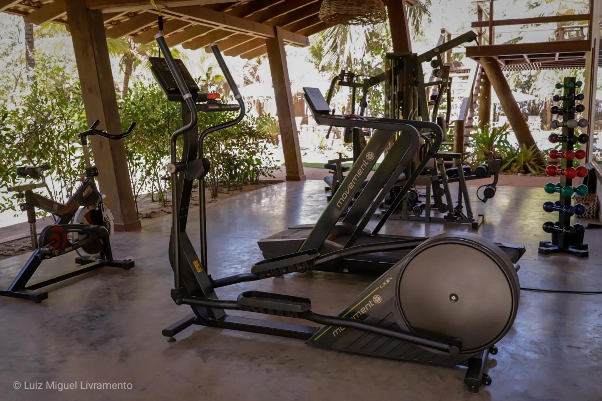 Fitness centre/facilities in Bupitanga Hotel