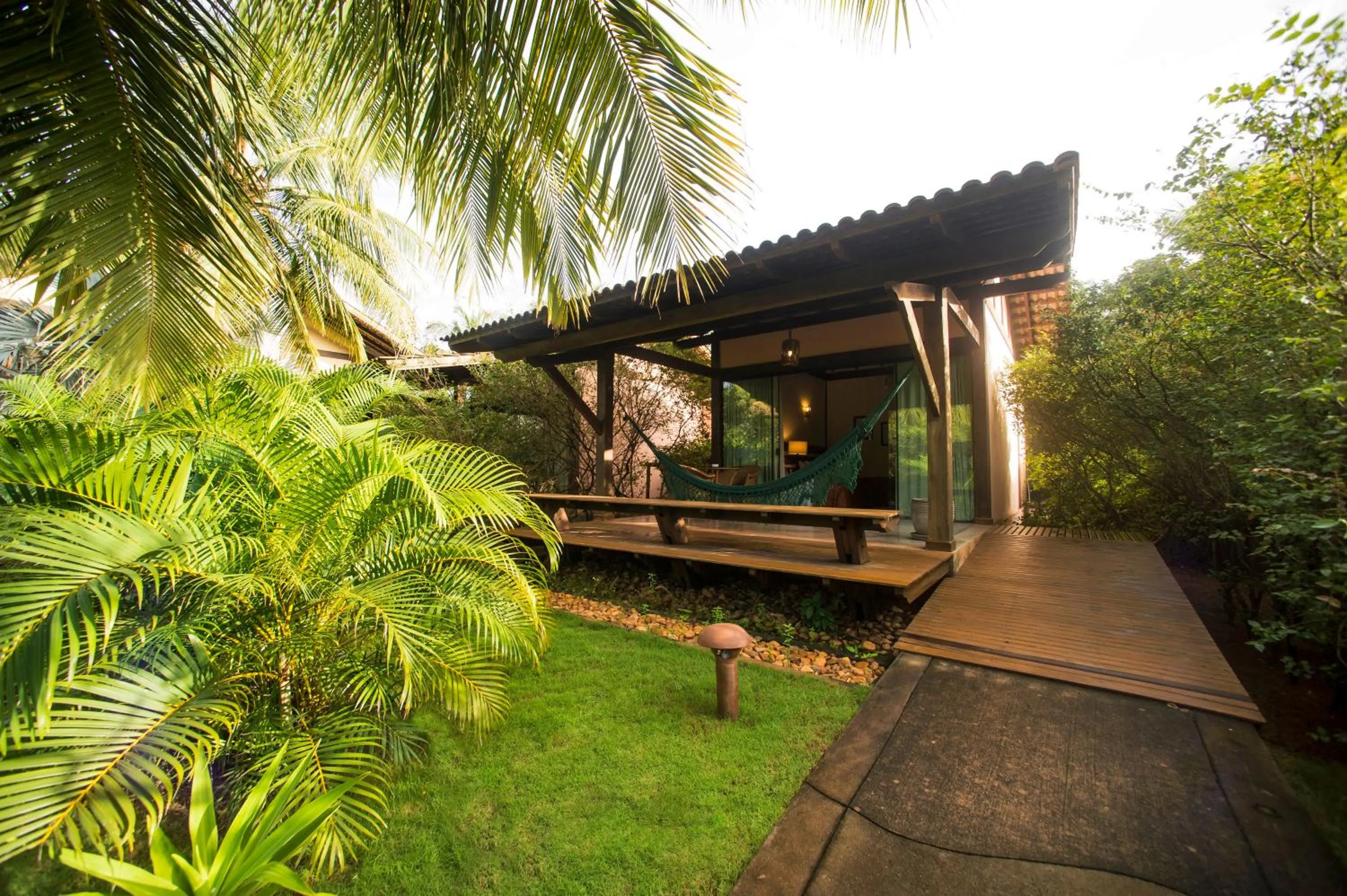 Garden view in Bupitanga Hotel