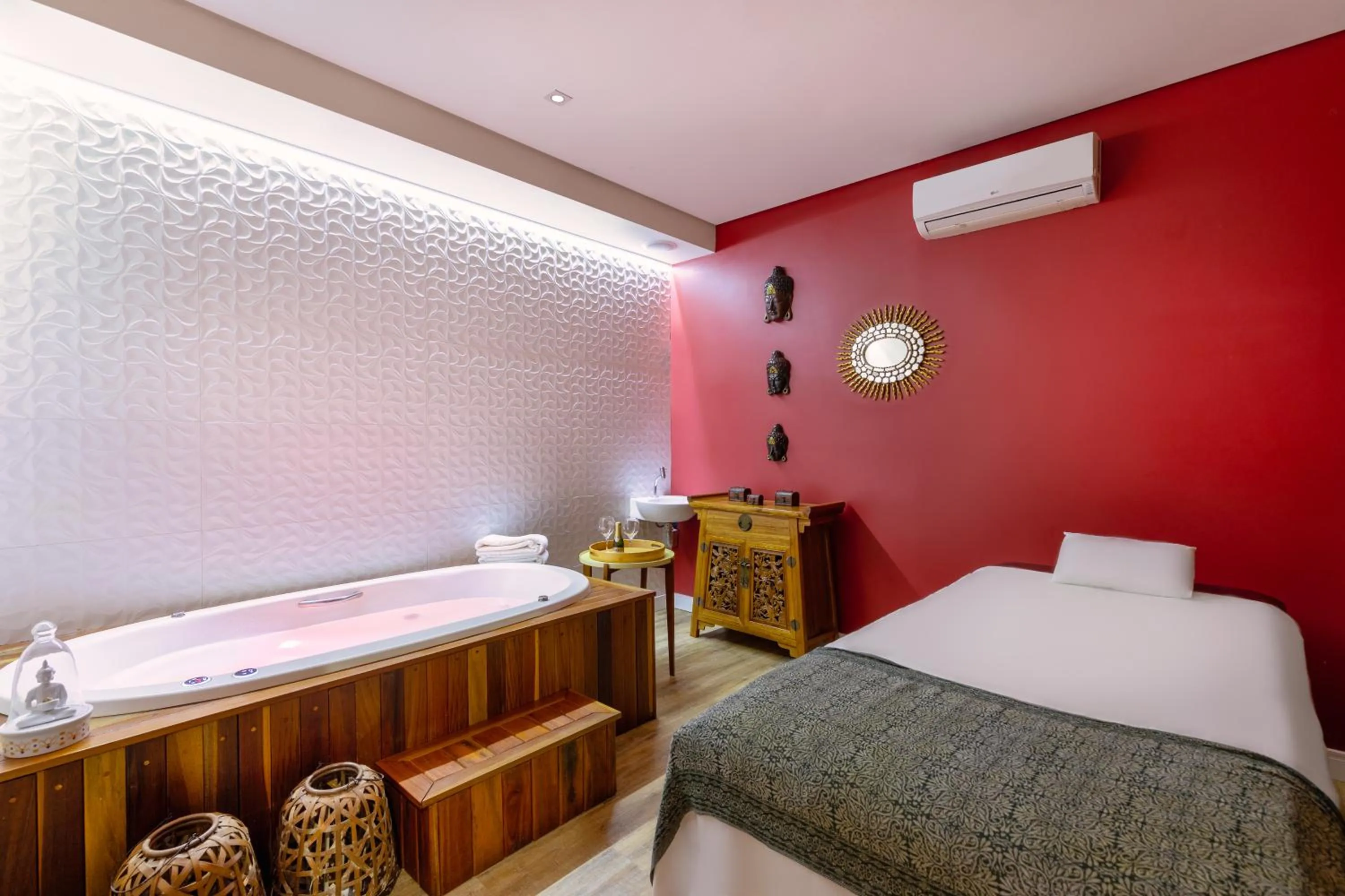 Spa and wellness centre/facilities, Bed in Pestana São Paulo