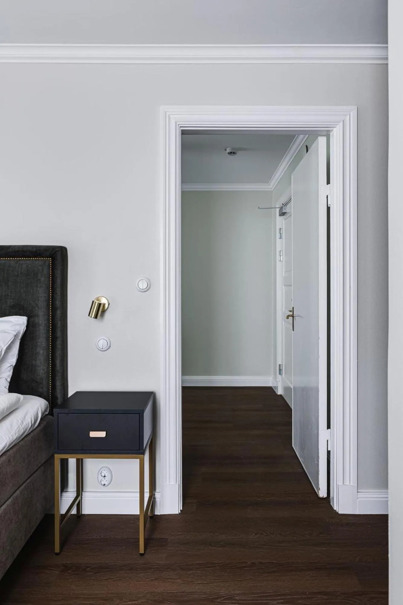 Photo of the whole room, Bed in Söderfors Herrgård