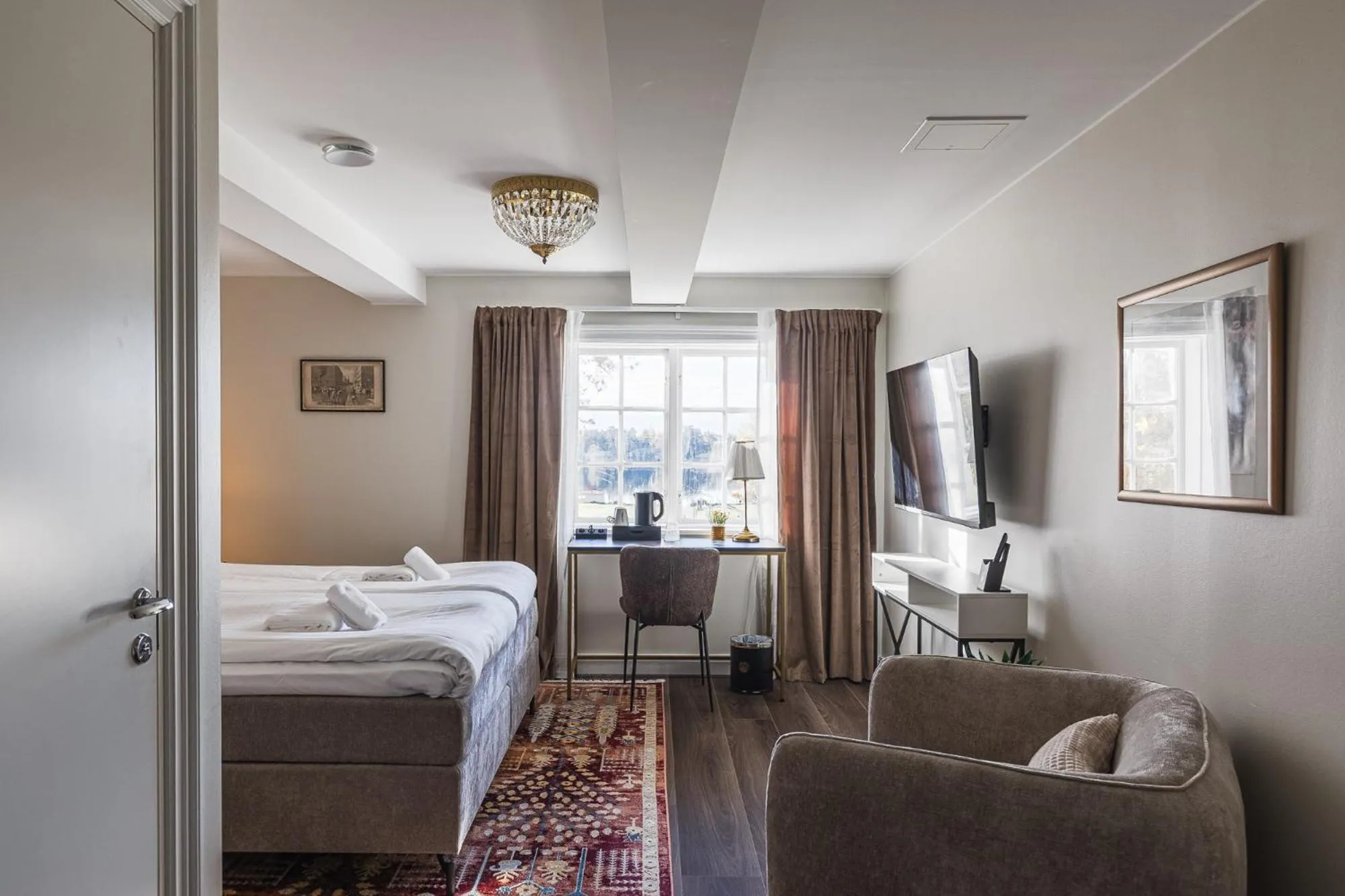 Bed in Söderfors Herrgård