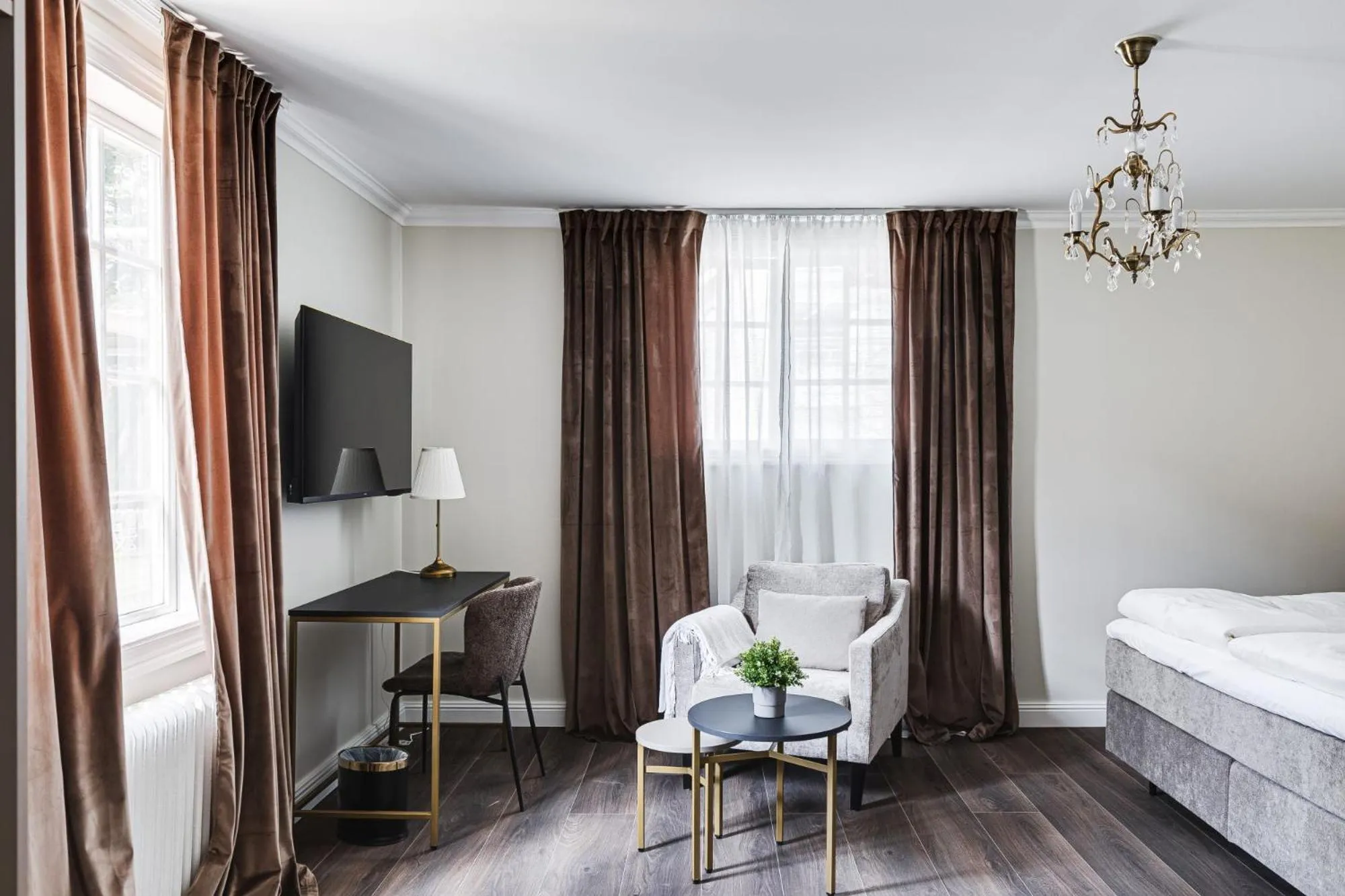 TV and multimedia, Bed in Söderfors Herrgård