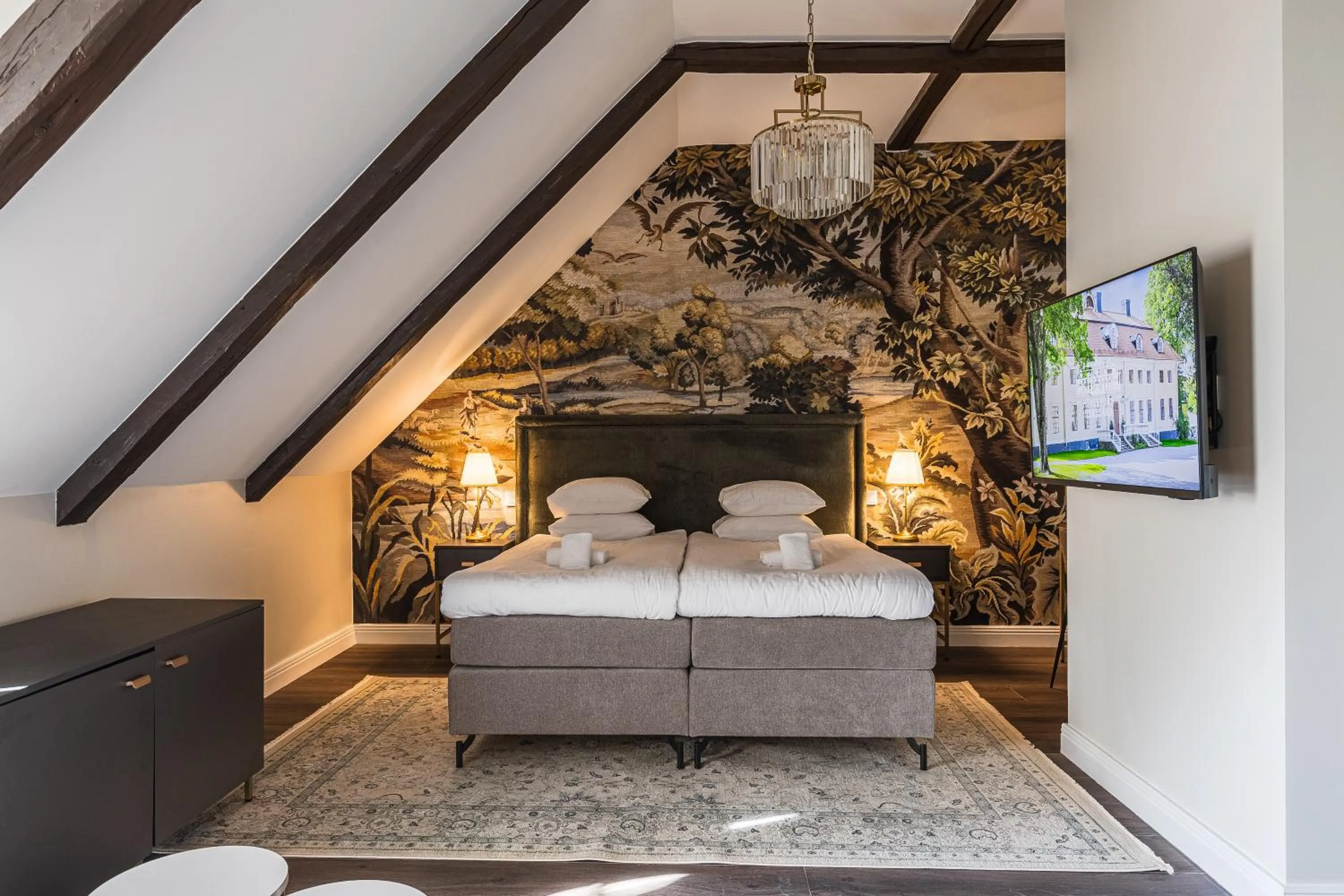 Bed in Söderfors Herrgård