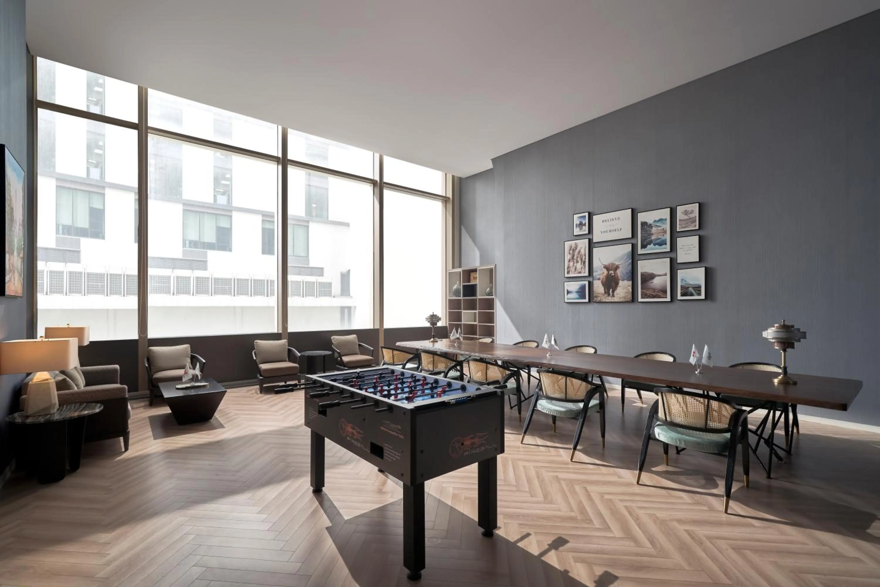 Communal lounge/ TV room in Epic Tower Swiss-Belresidences Hanoi