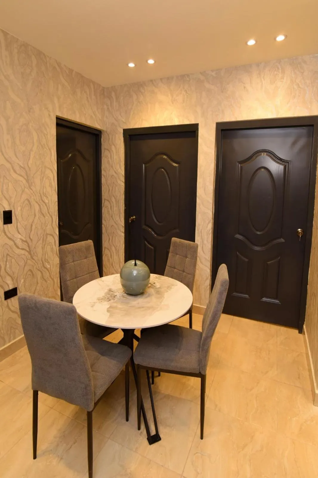 Seating area in Solmi Rooms