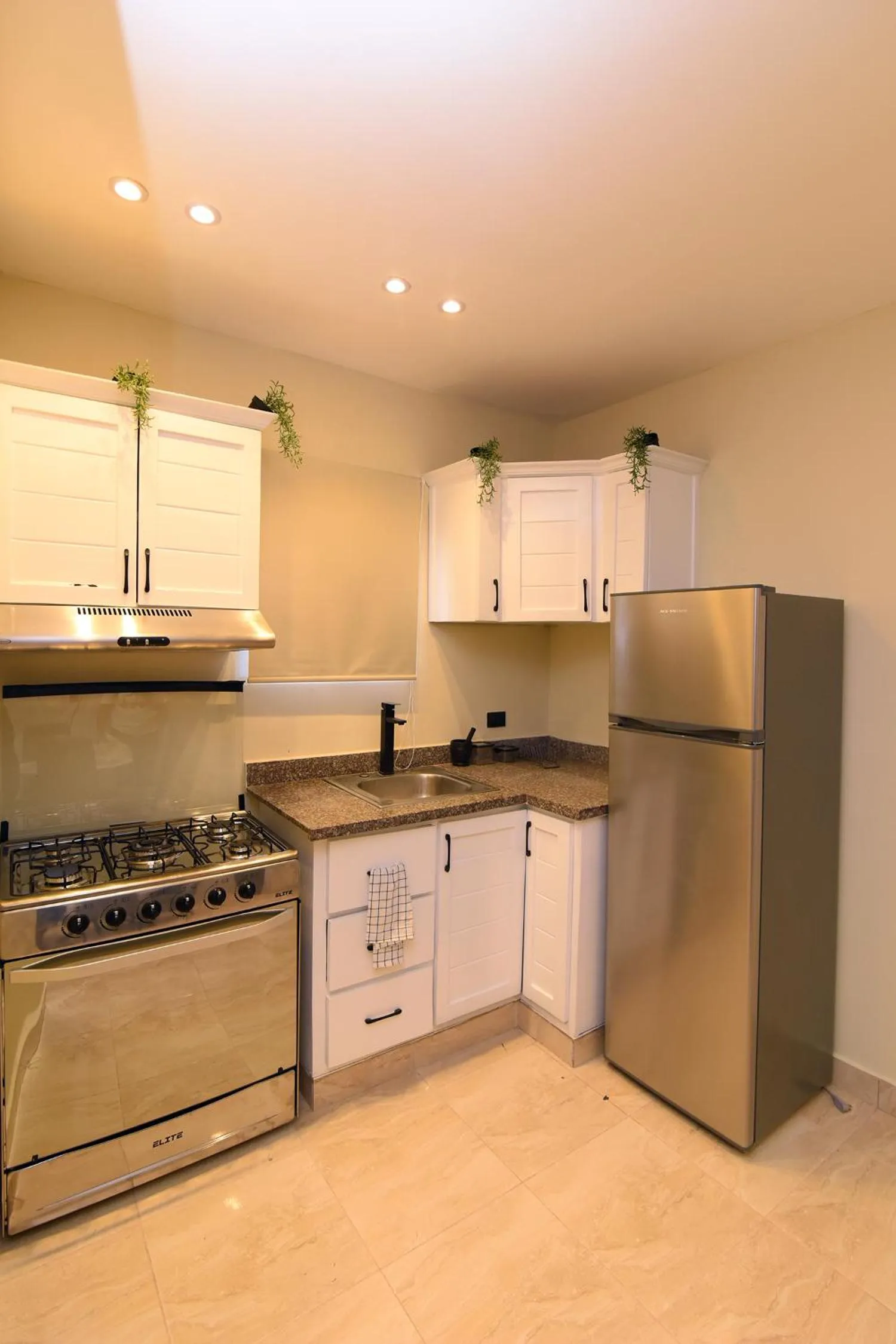 Kitchen or kitchenette in Solmi Rooms