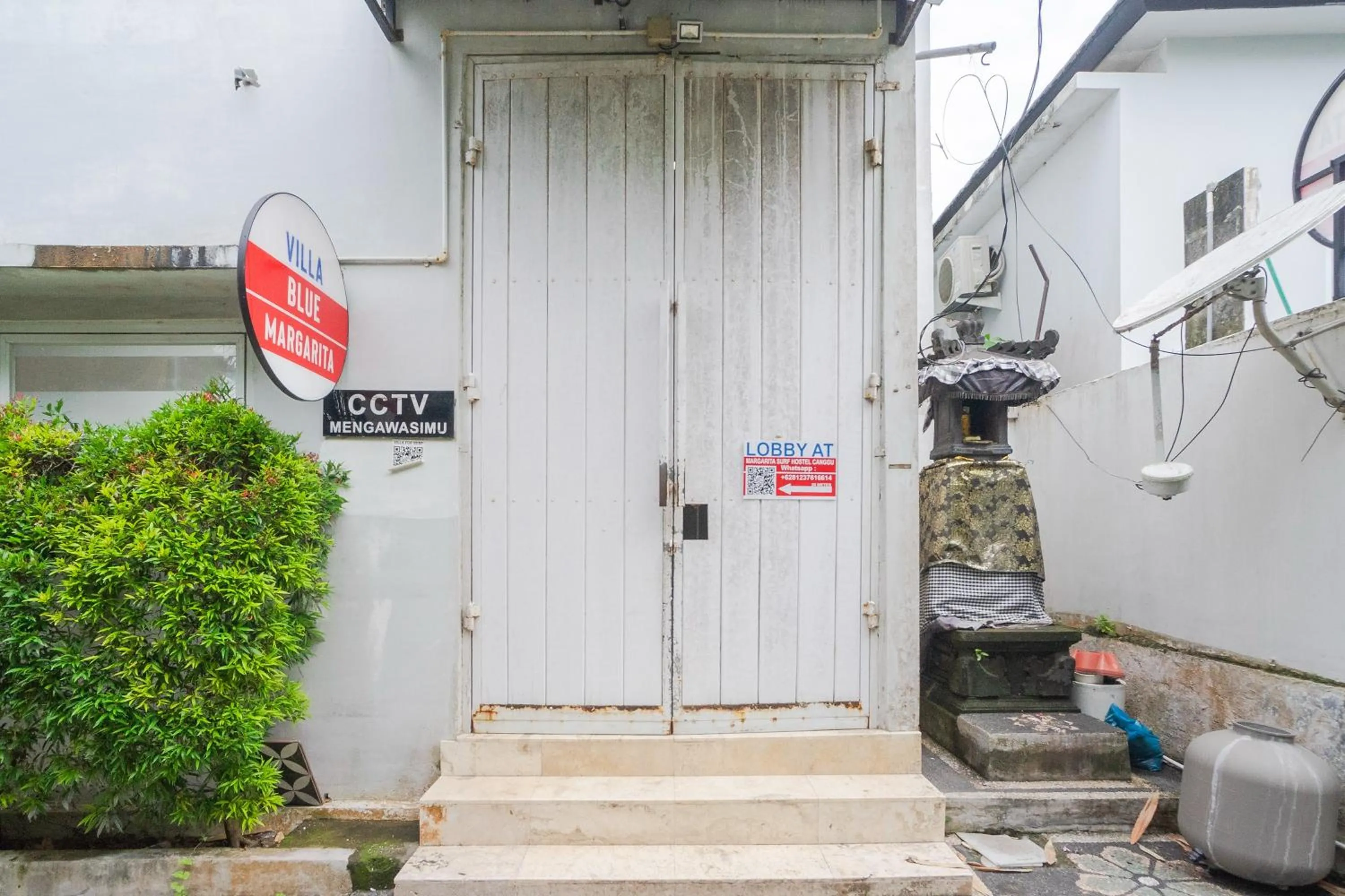 Property building in Villa Blue Margarita Canggu