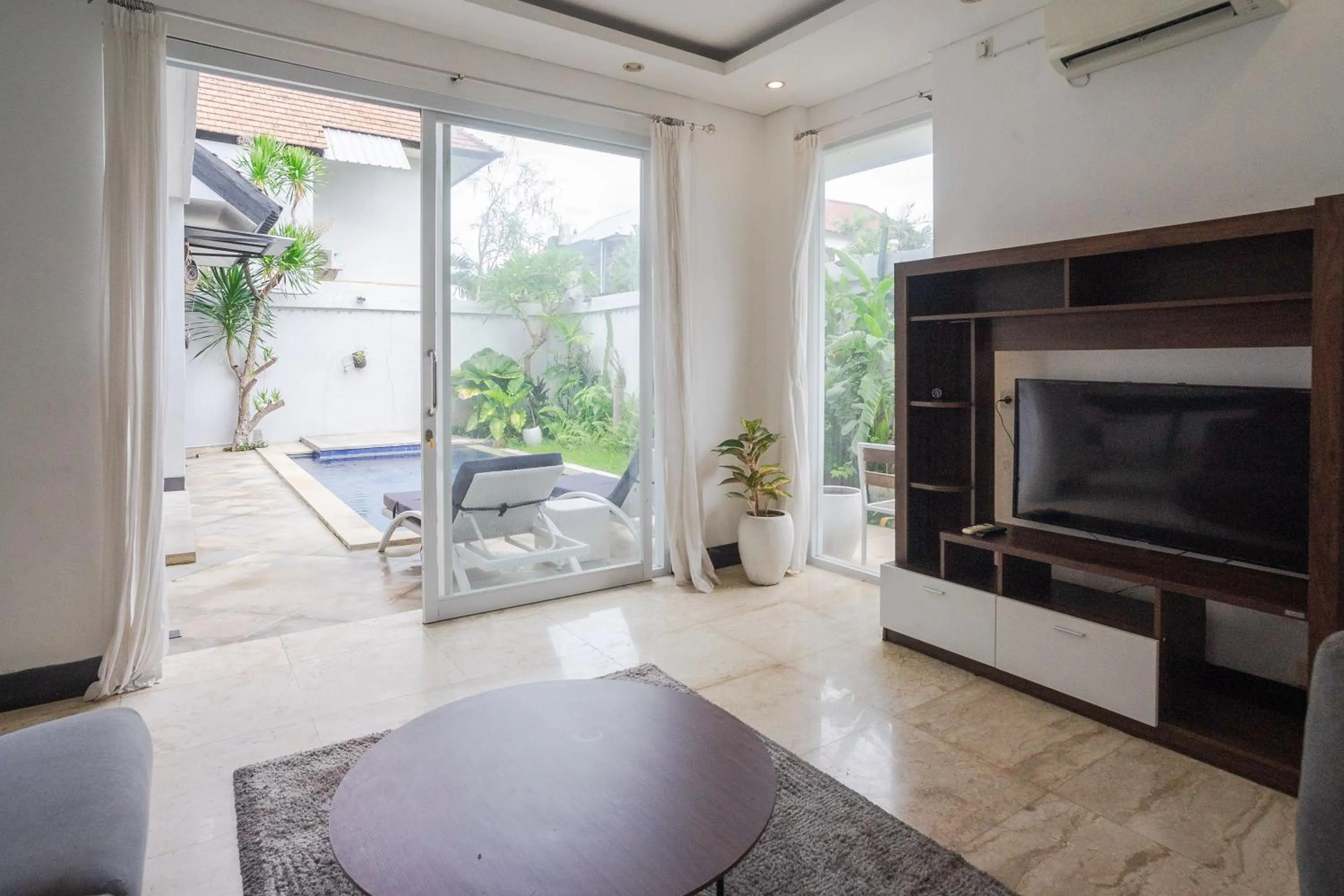 Living room in Villa Blue Margarita Canggu