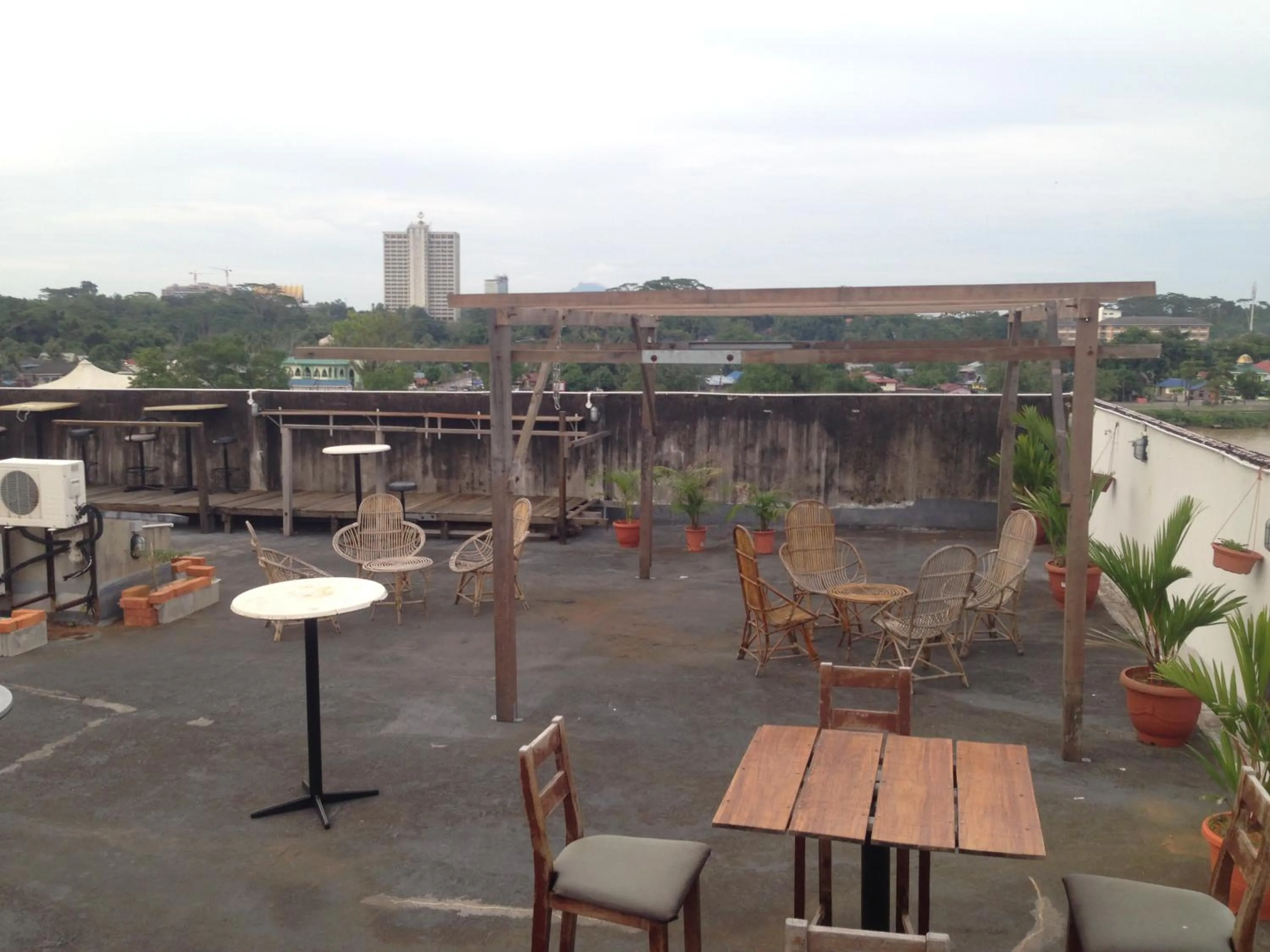 Patio in Woodpecker Lodge, Kuching