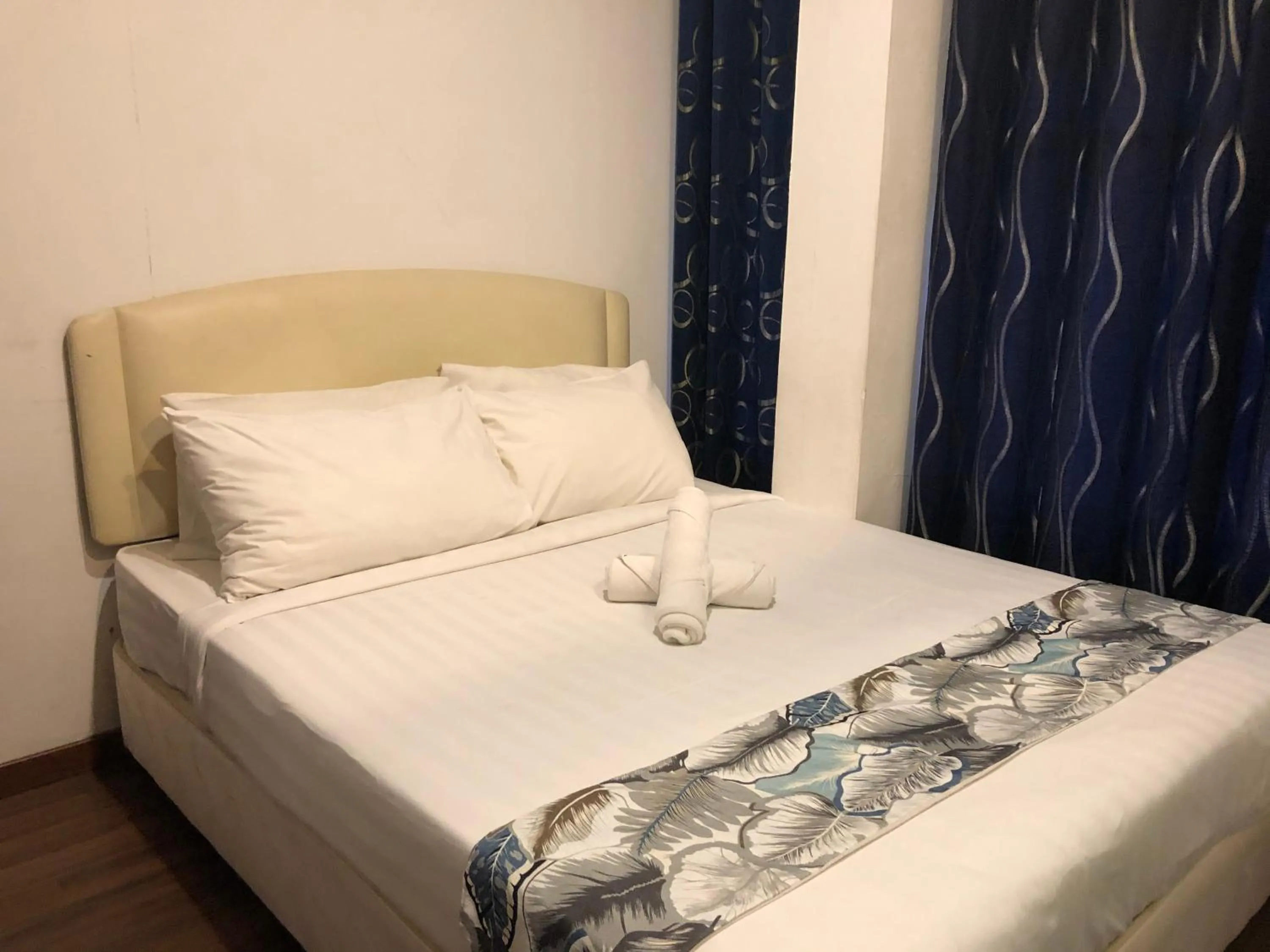 Bed in Woodpecker Lodge, Kuching