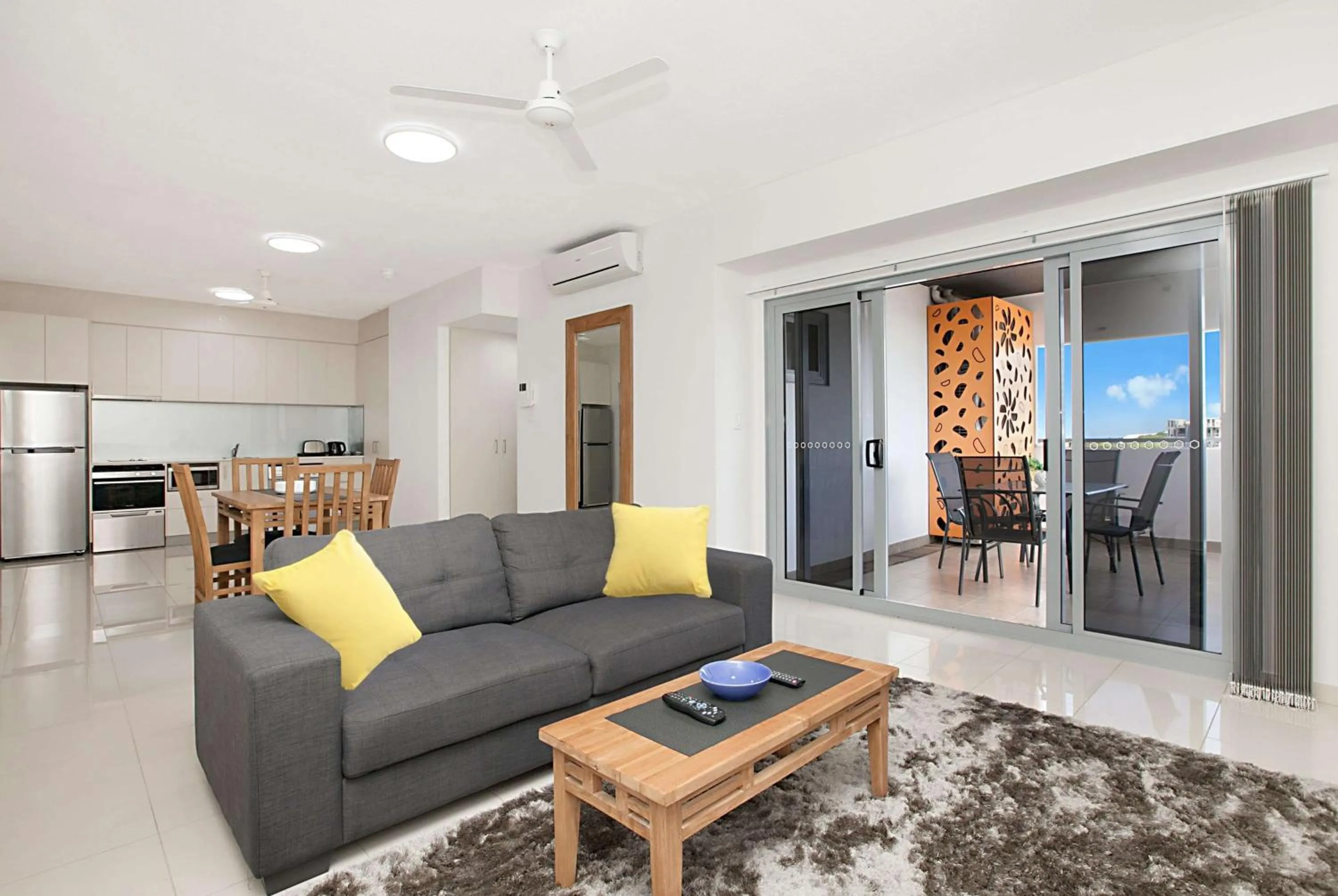 Living room in Ramada Suites by Wyndham Zen Quarter Darwin