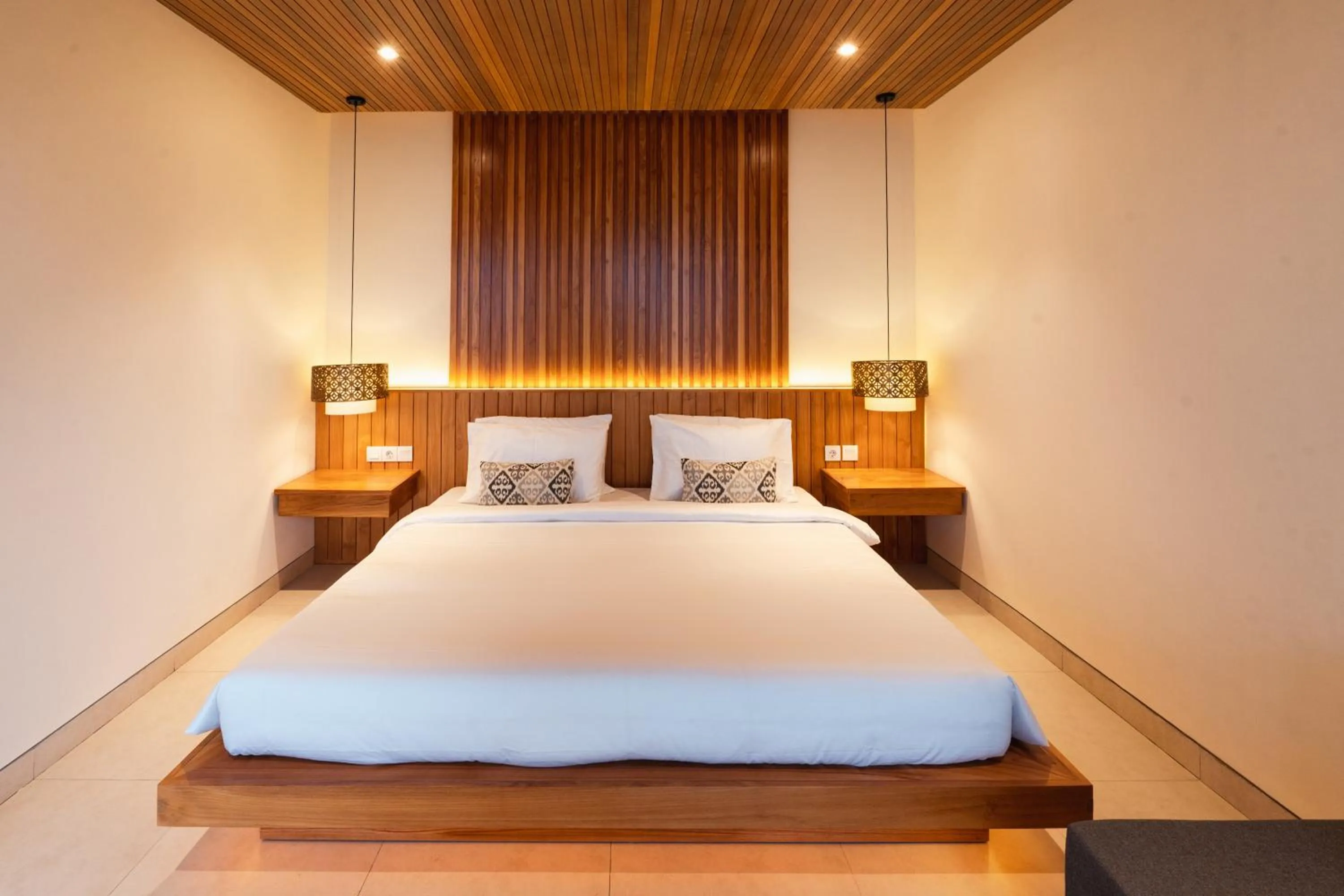 Bedroom, Bed in Villa Avocagolf Uluwatu by Nakula