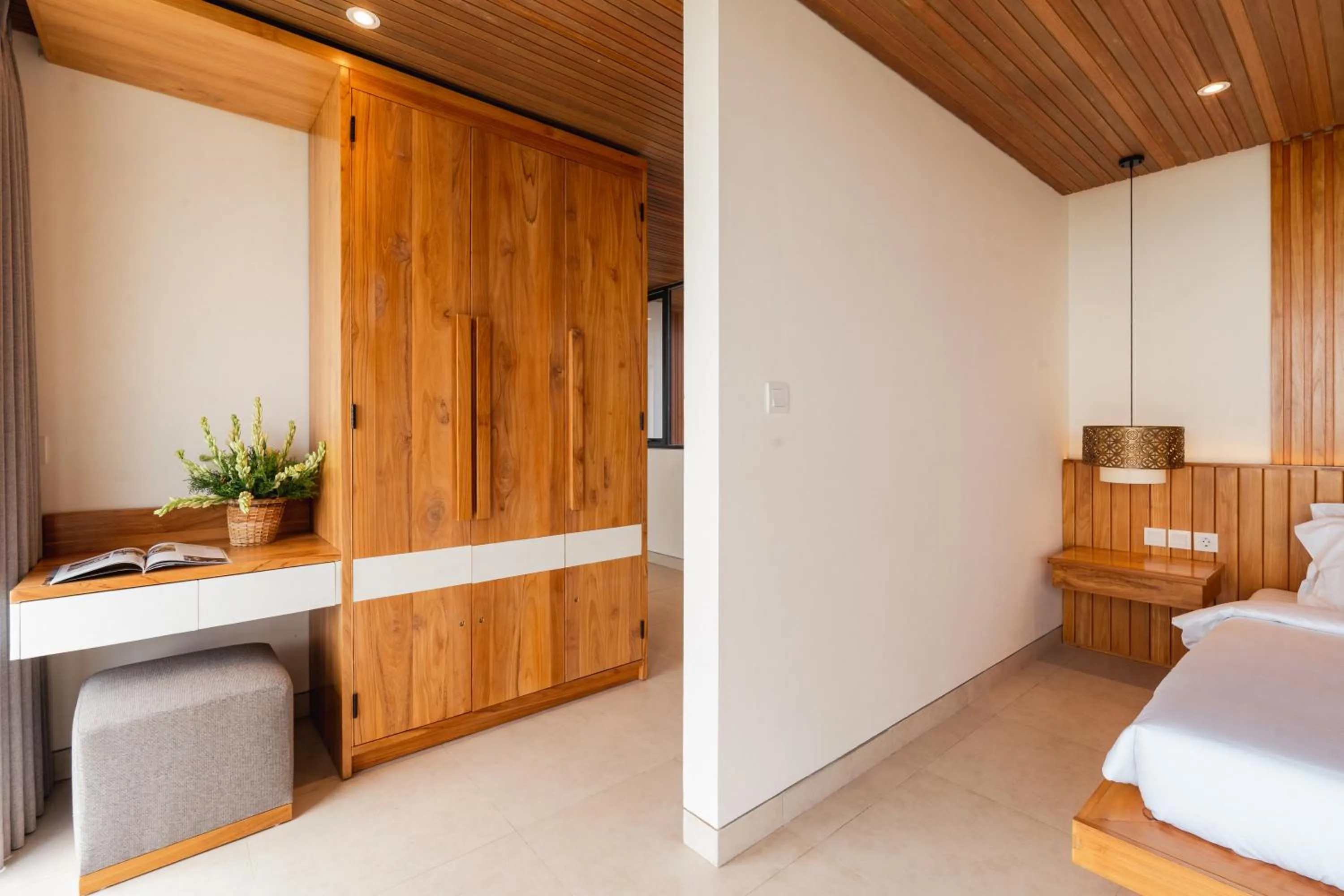 wardrobe, Bed in Villa Avocagolf Uluwatu by Nakula