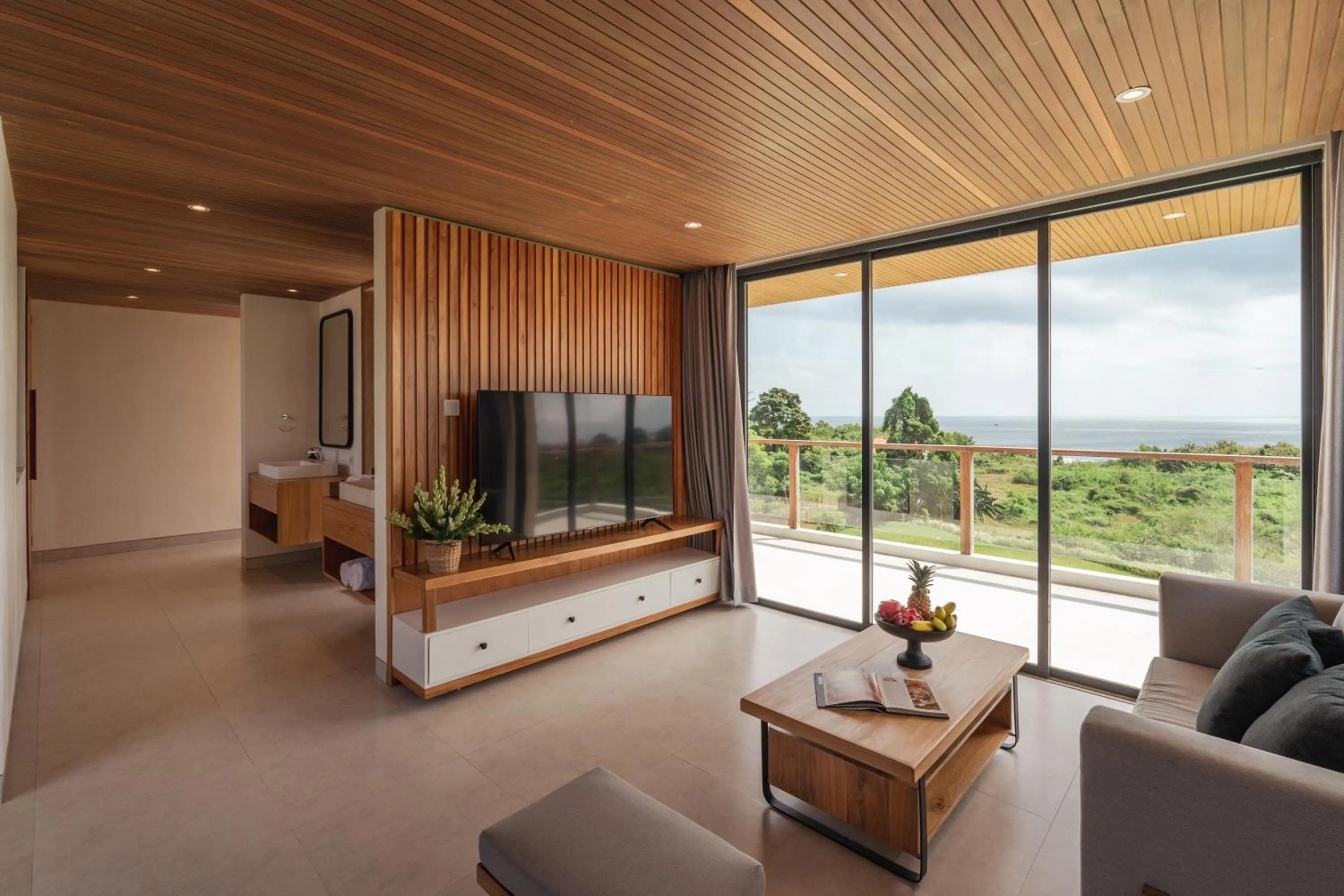 Living room in Villa Avocagolf Uluwatu by Nakula