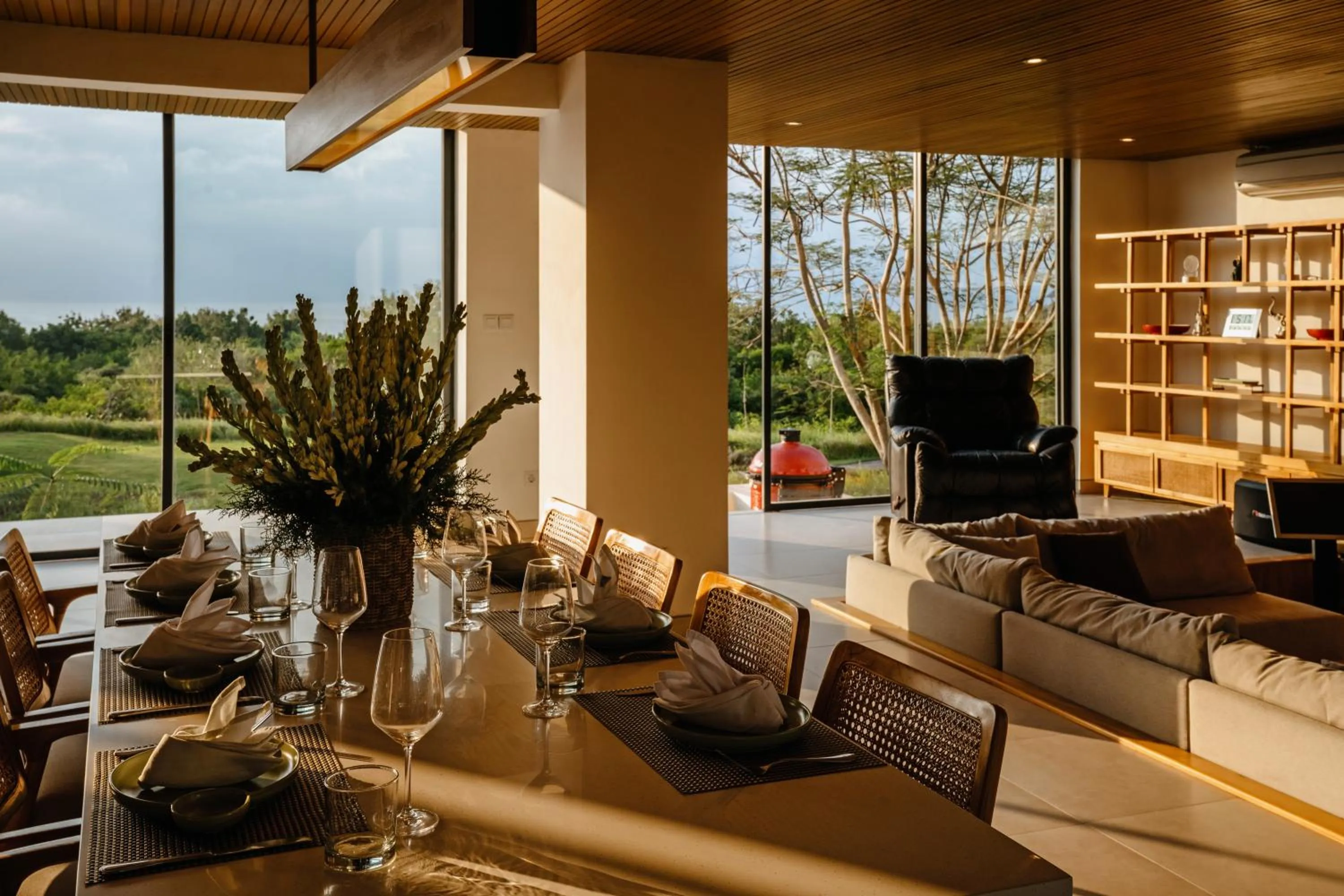 Garden view in Villa Avocagolf Uluwatu by Nakula