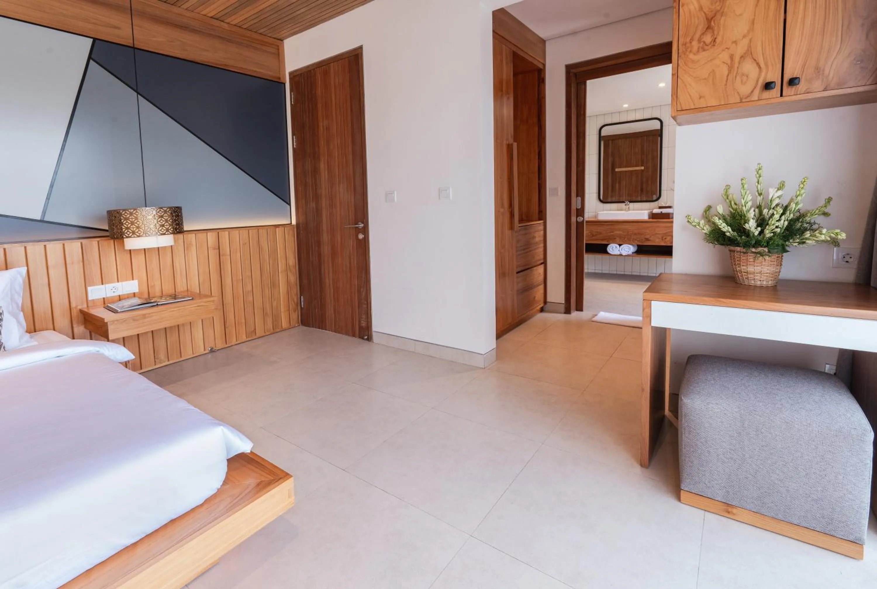 Bed in Villa Avocagolf Uluwatu by Nakula