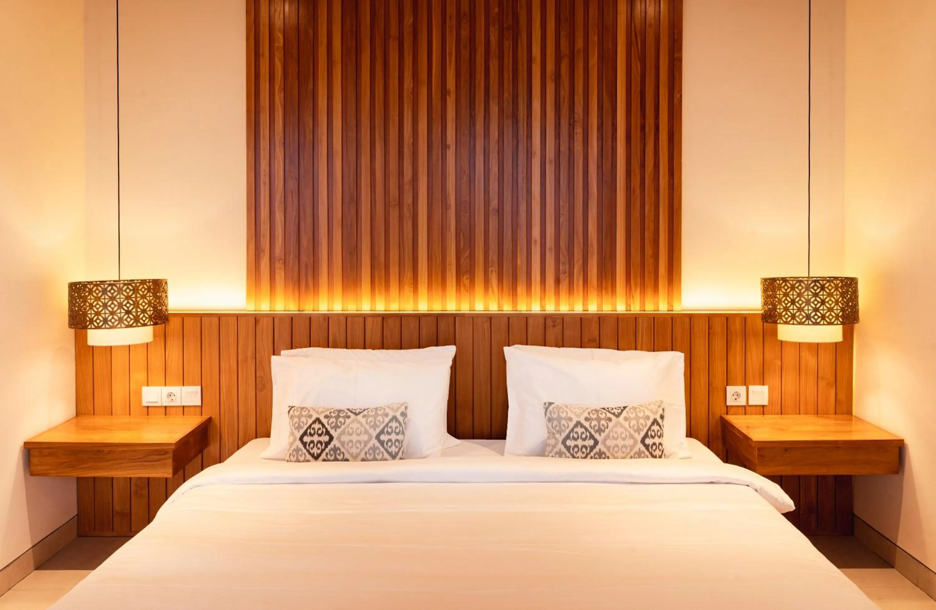 Bedroom, Bed in Villa Avocagolf Uluwatu by Nakula