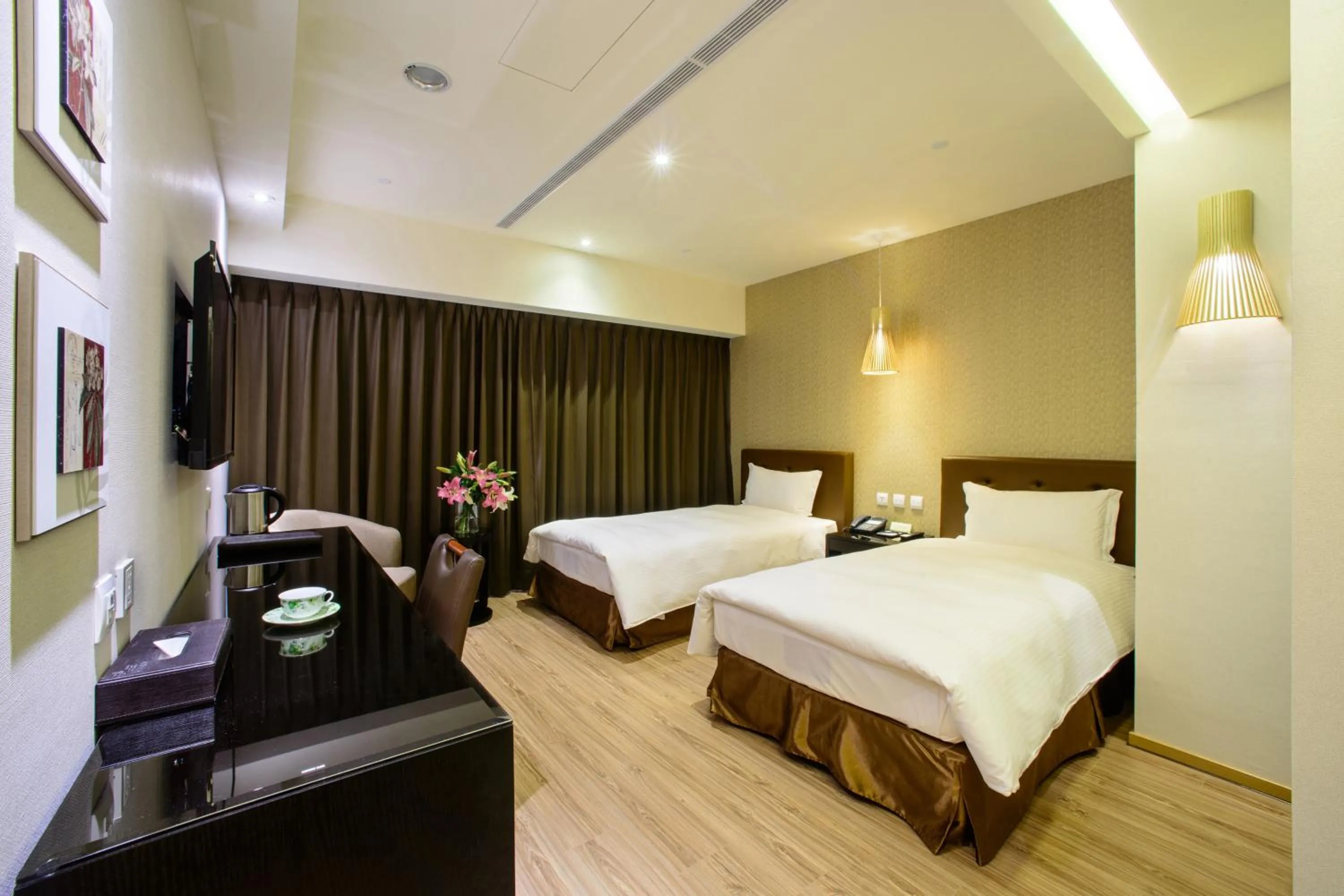 Photo of the whole room, Bed in Stay Hotel - Taichung Yizhong