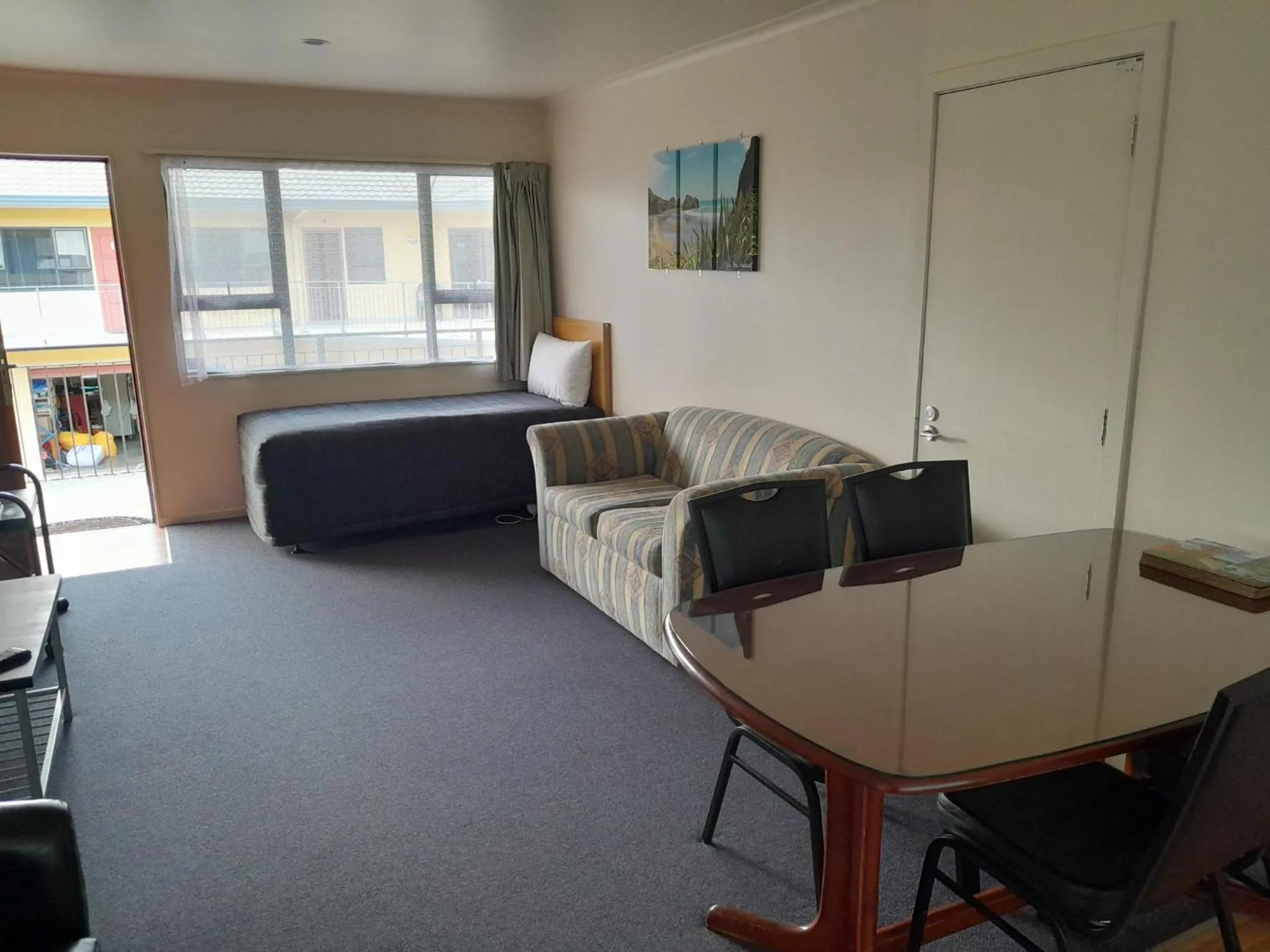 Seating area in A'Abode Motor Lodge