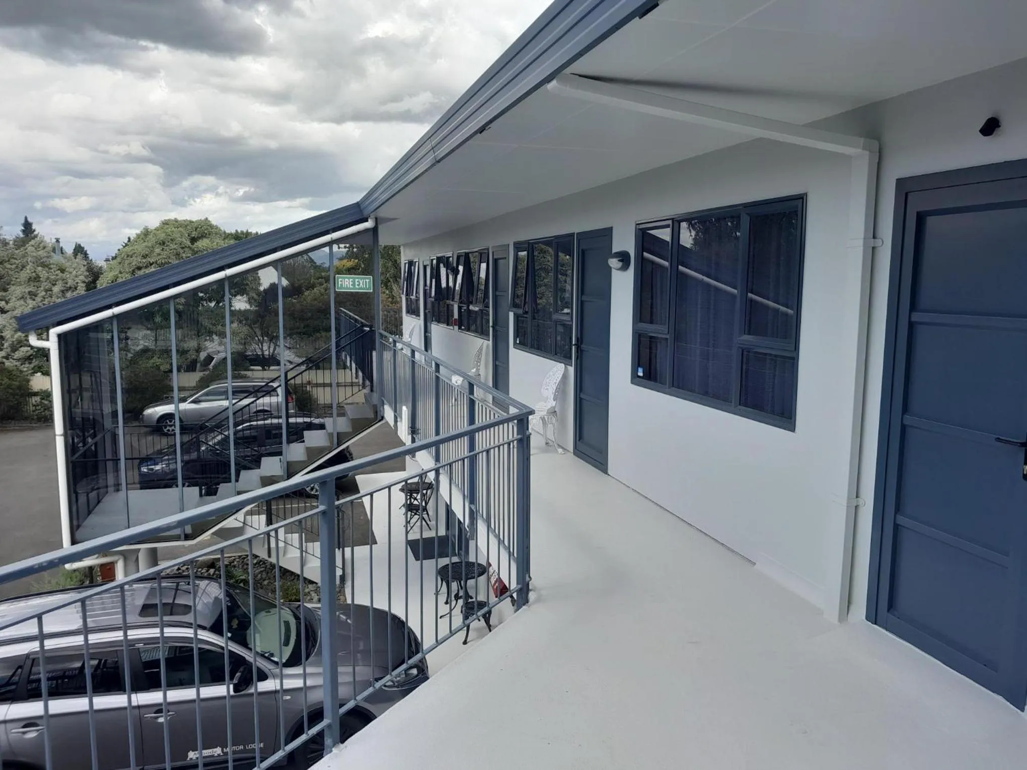 Balcony/Terrace in A'Abode Motor Lodge