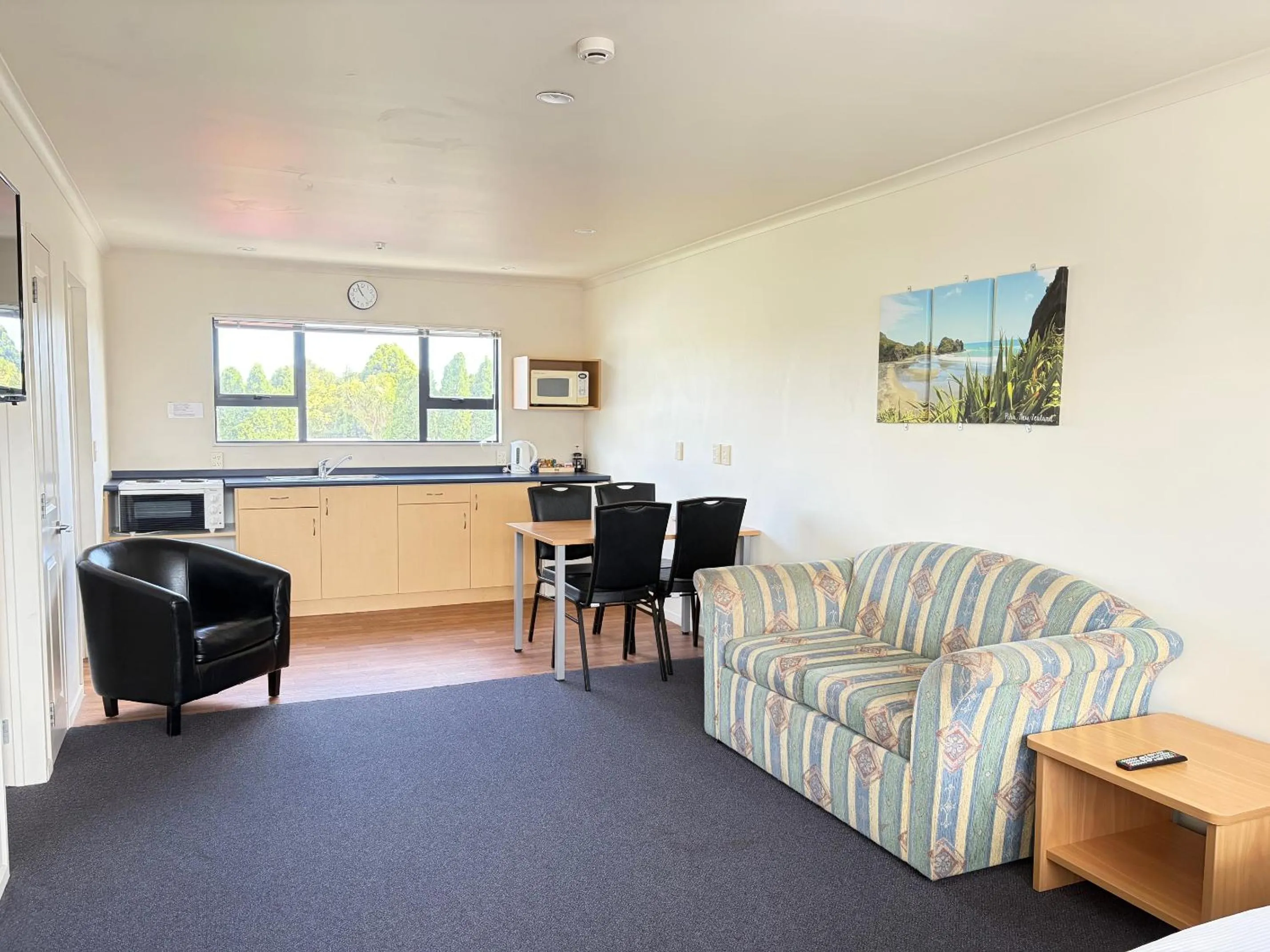 Living room in Abode Motel
