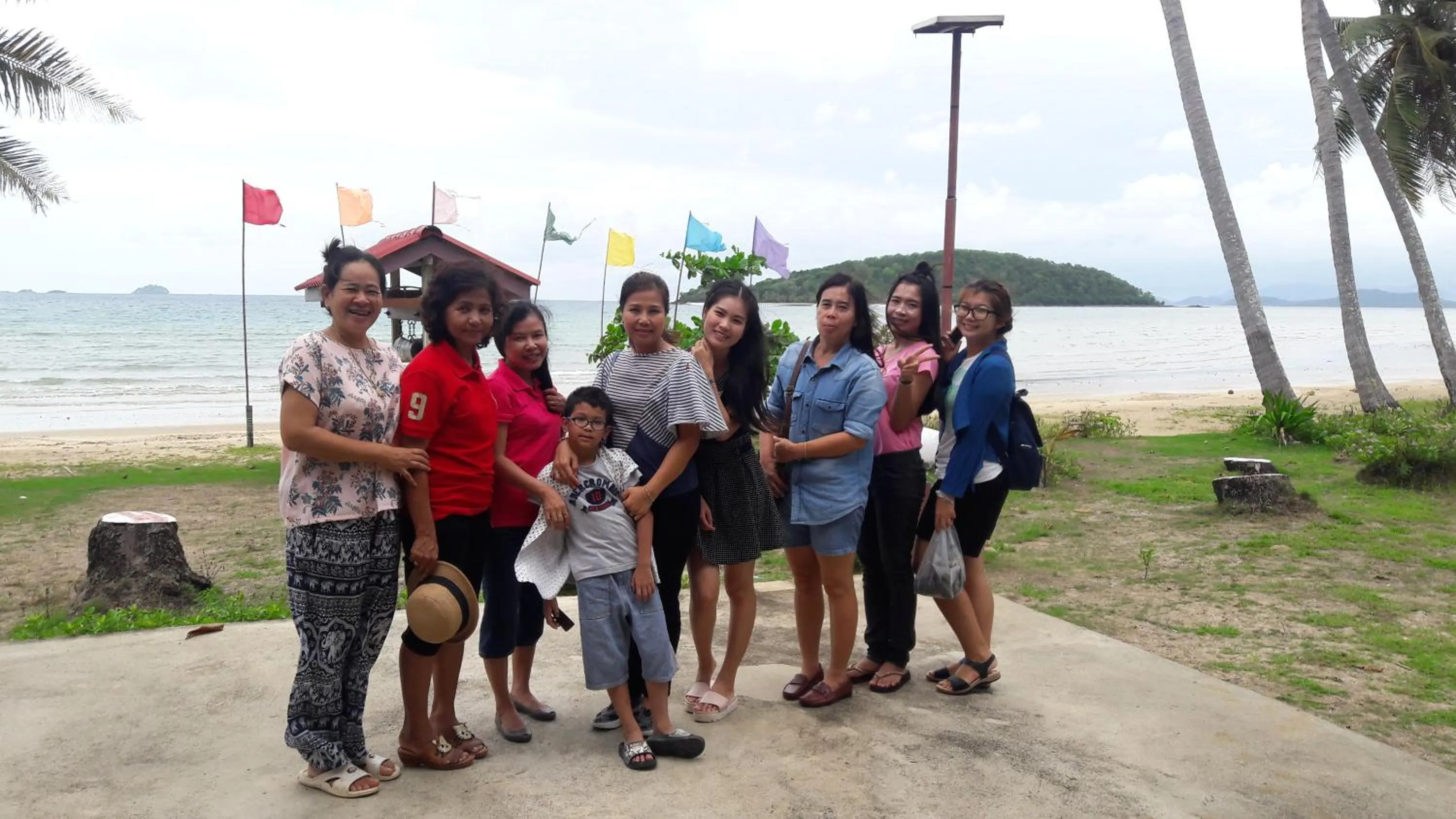 People in Happy Days Resort