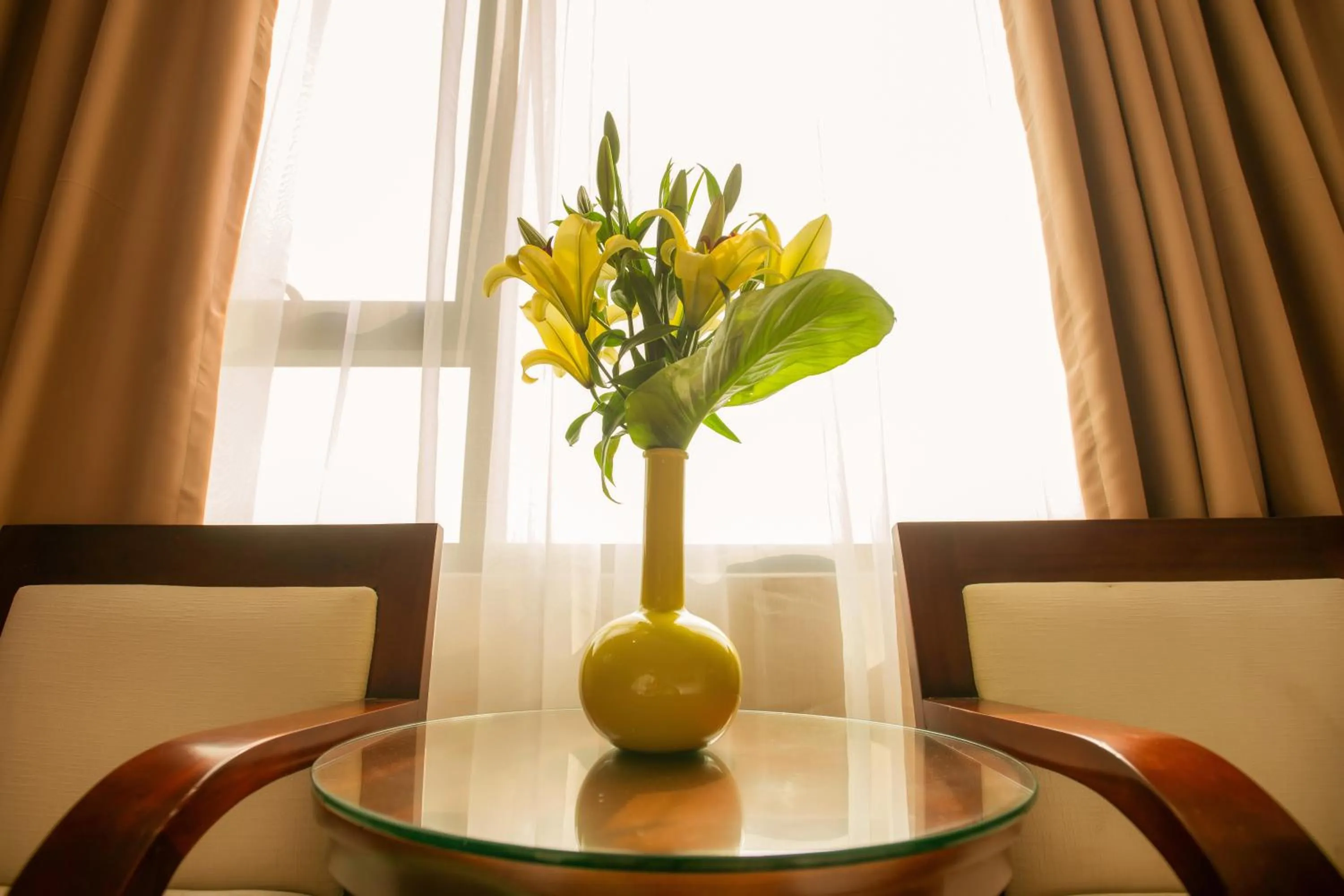 Decorative detail in Muong Thanh Grand Bac Giang Hotel