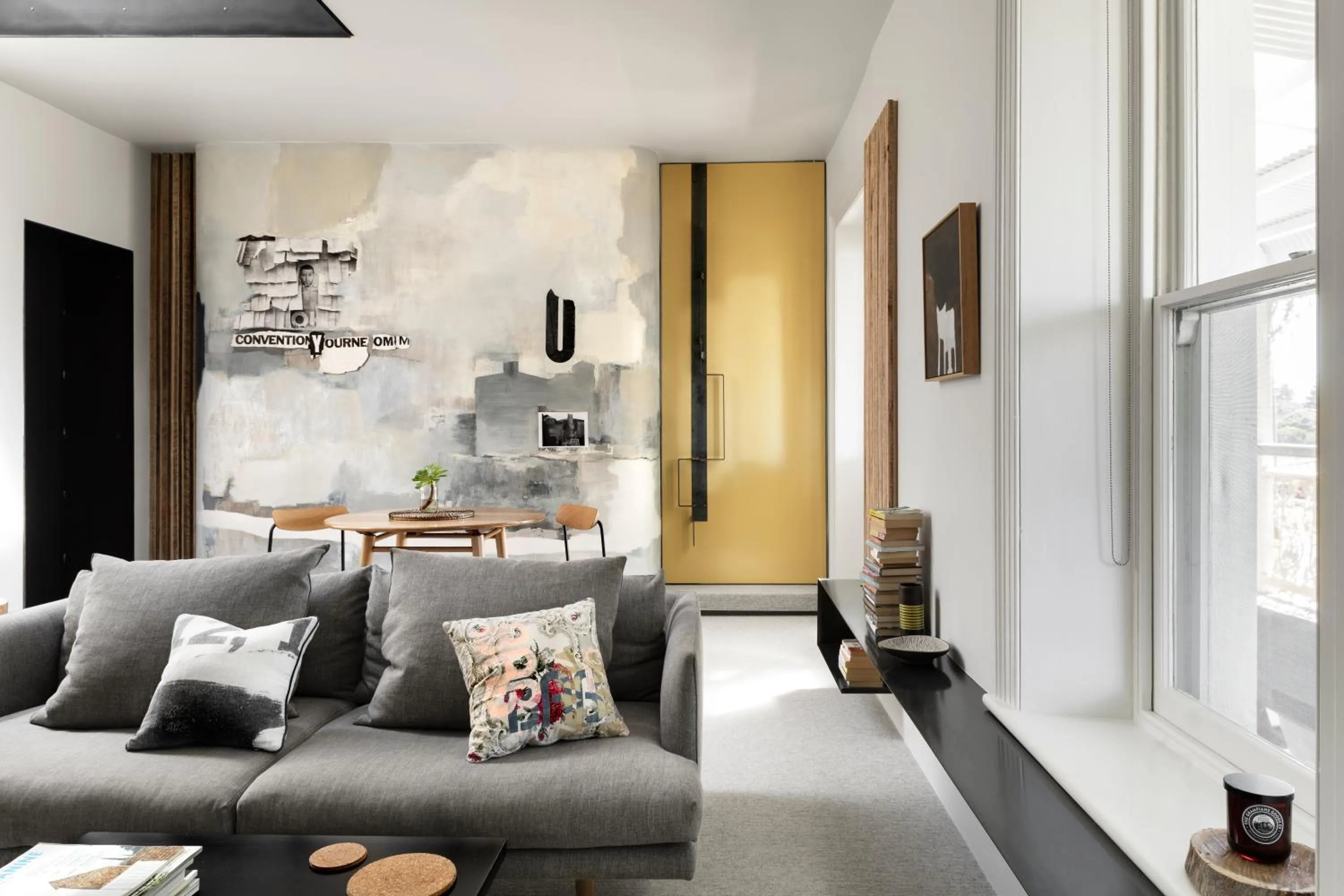 Living room in Drift House