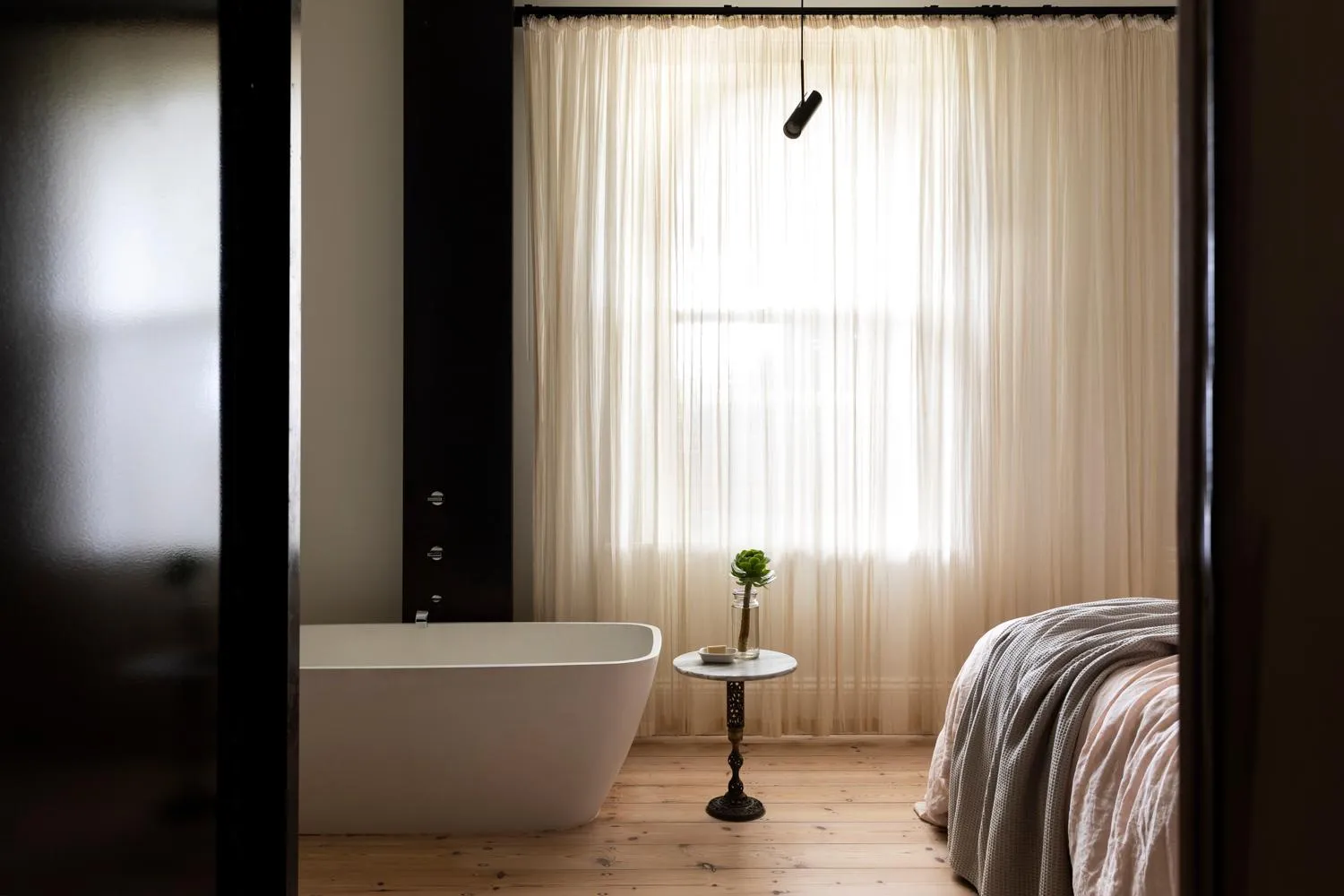 Bath, Bed in Drift House