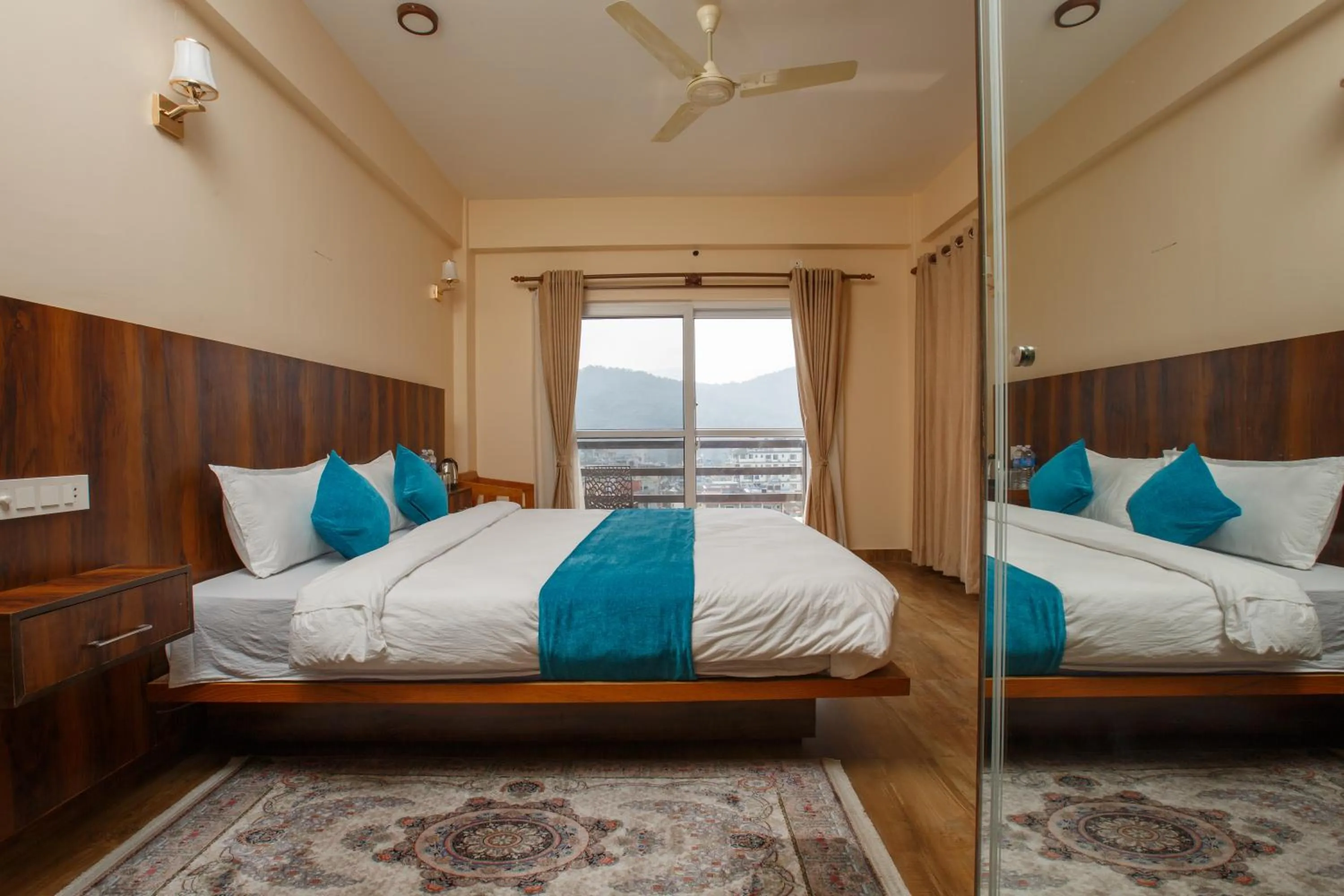 Bed in Shekhar's Place