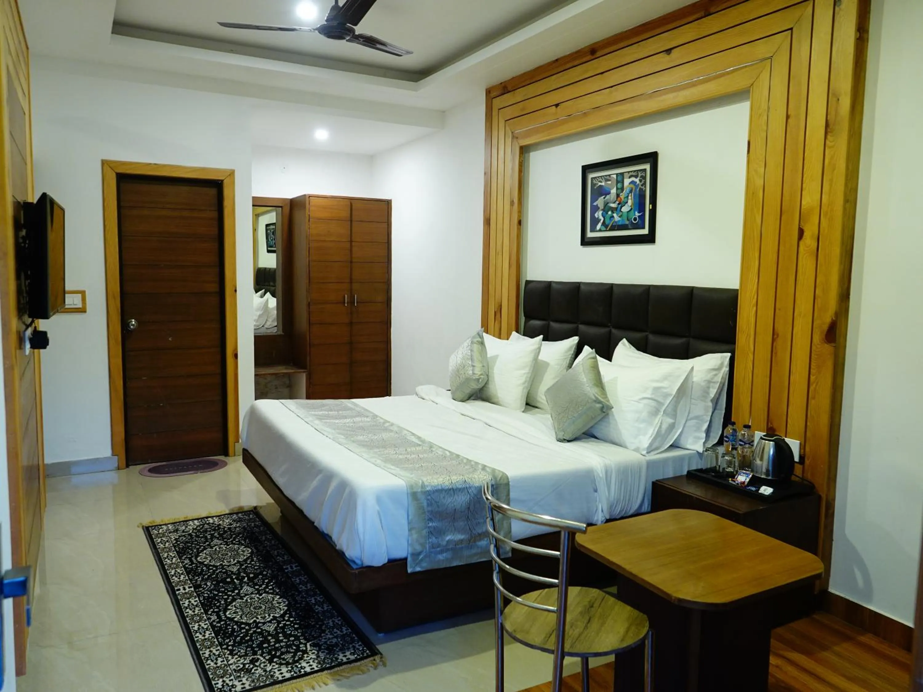 Bed in Rubystone Mussoorie A Leisure Resort