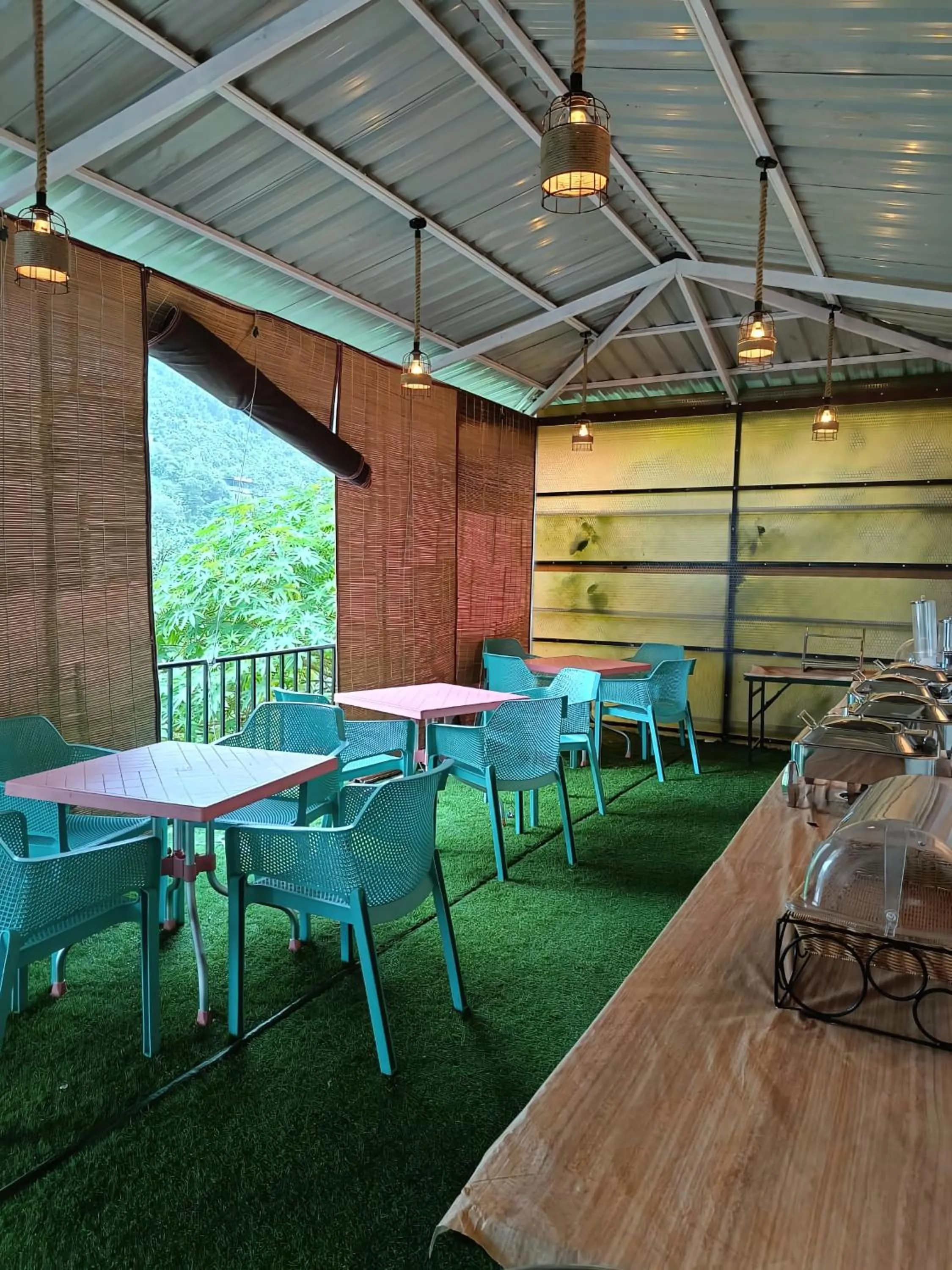 Living room in Rubystone Mussoorie A Leisure Resort